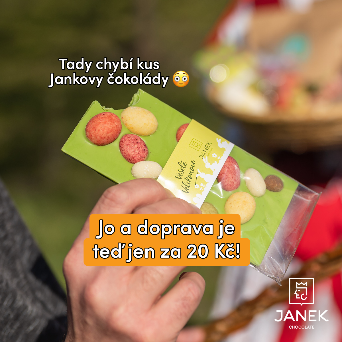 Čokoládovna JANEK Facebook ad