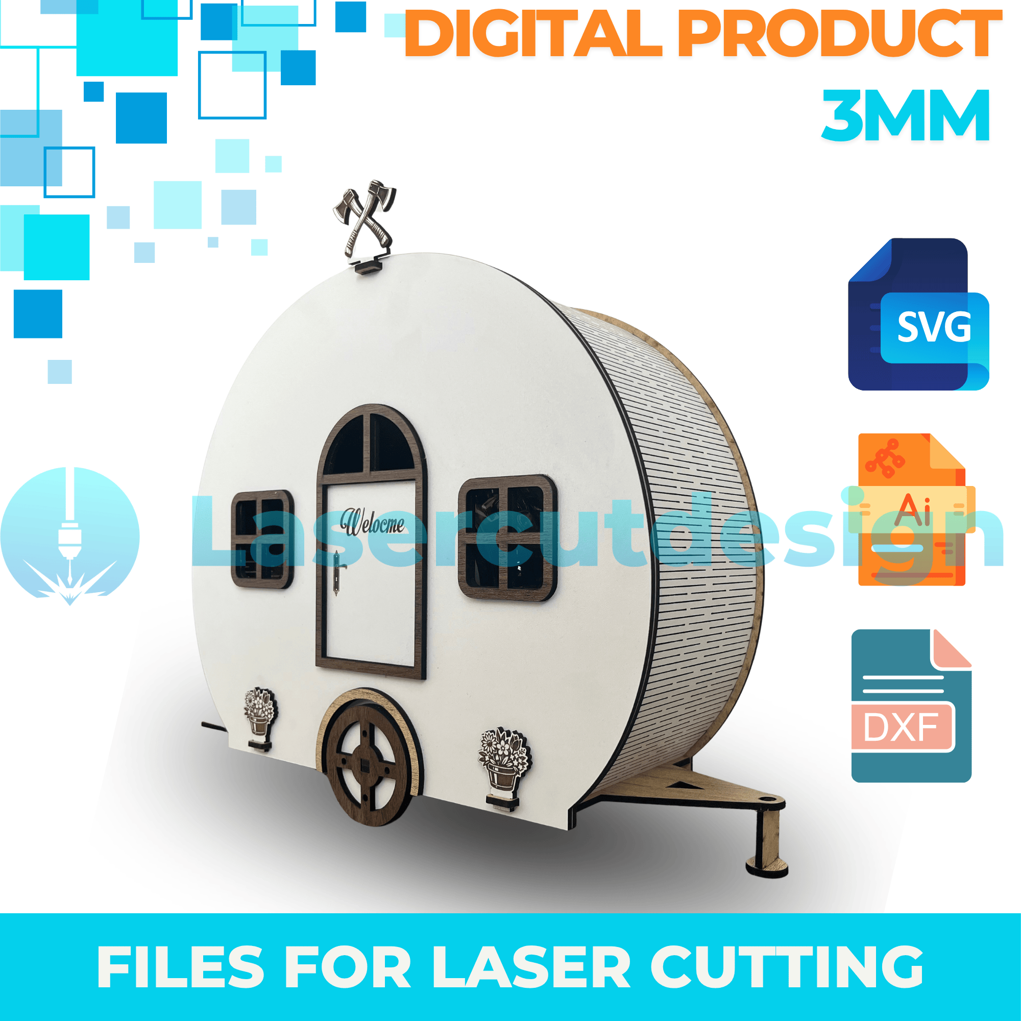 Lasercutdesign Facebook ad