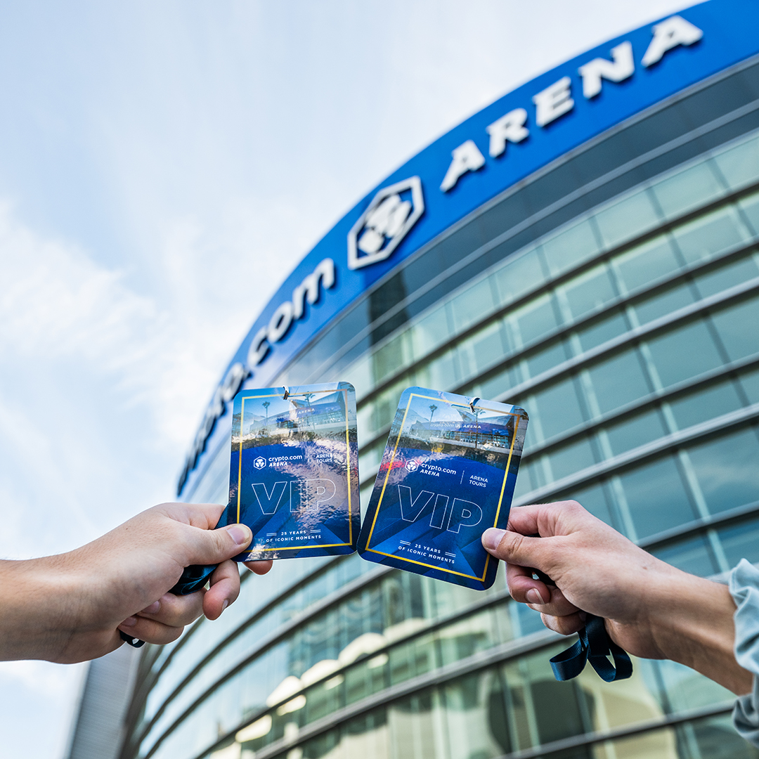 Crypto.com Arena Facebook ad: Get exclusive access to Crypto.com Arena like never…