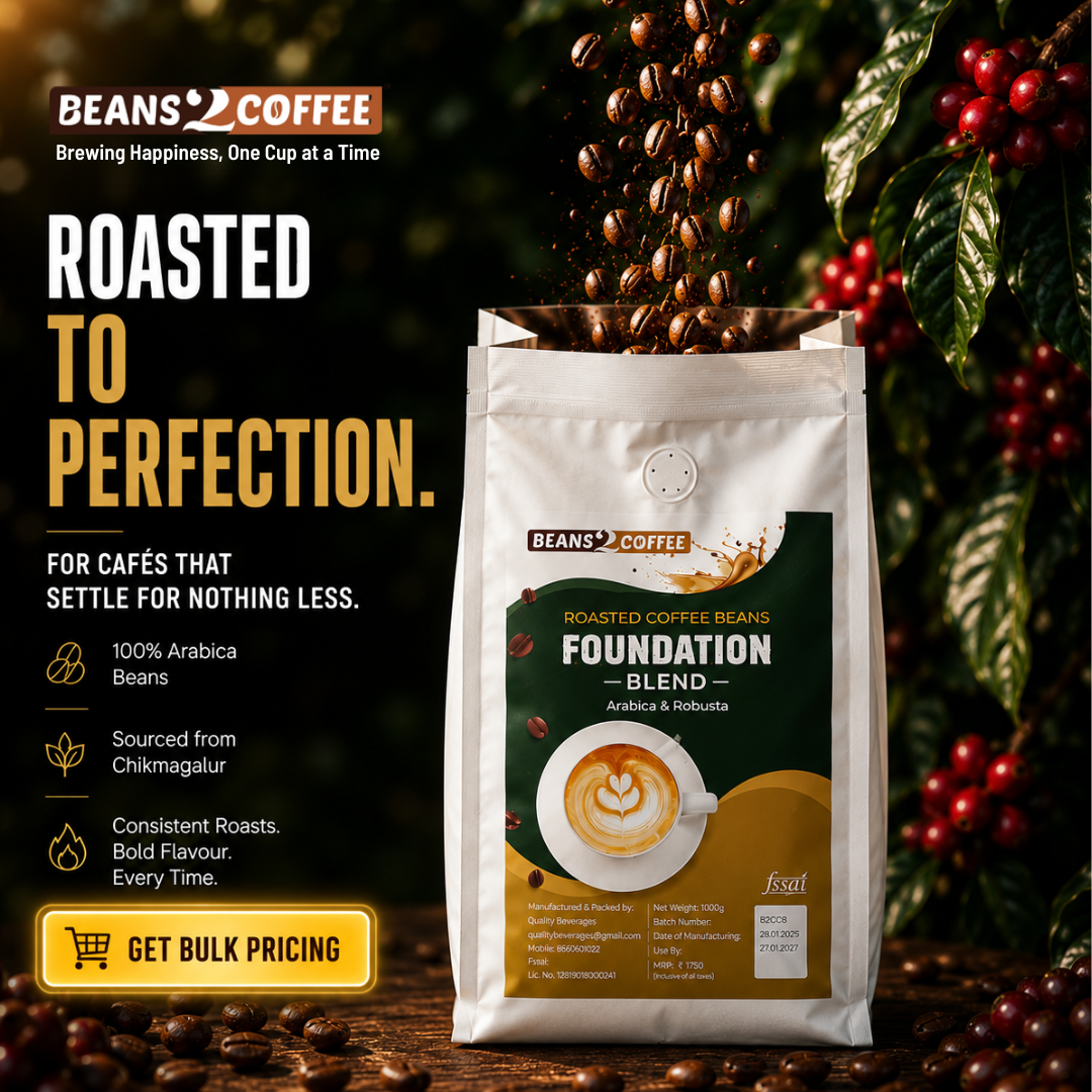 Beans2coffee Facebook ad