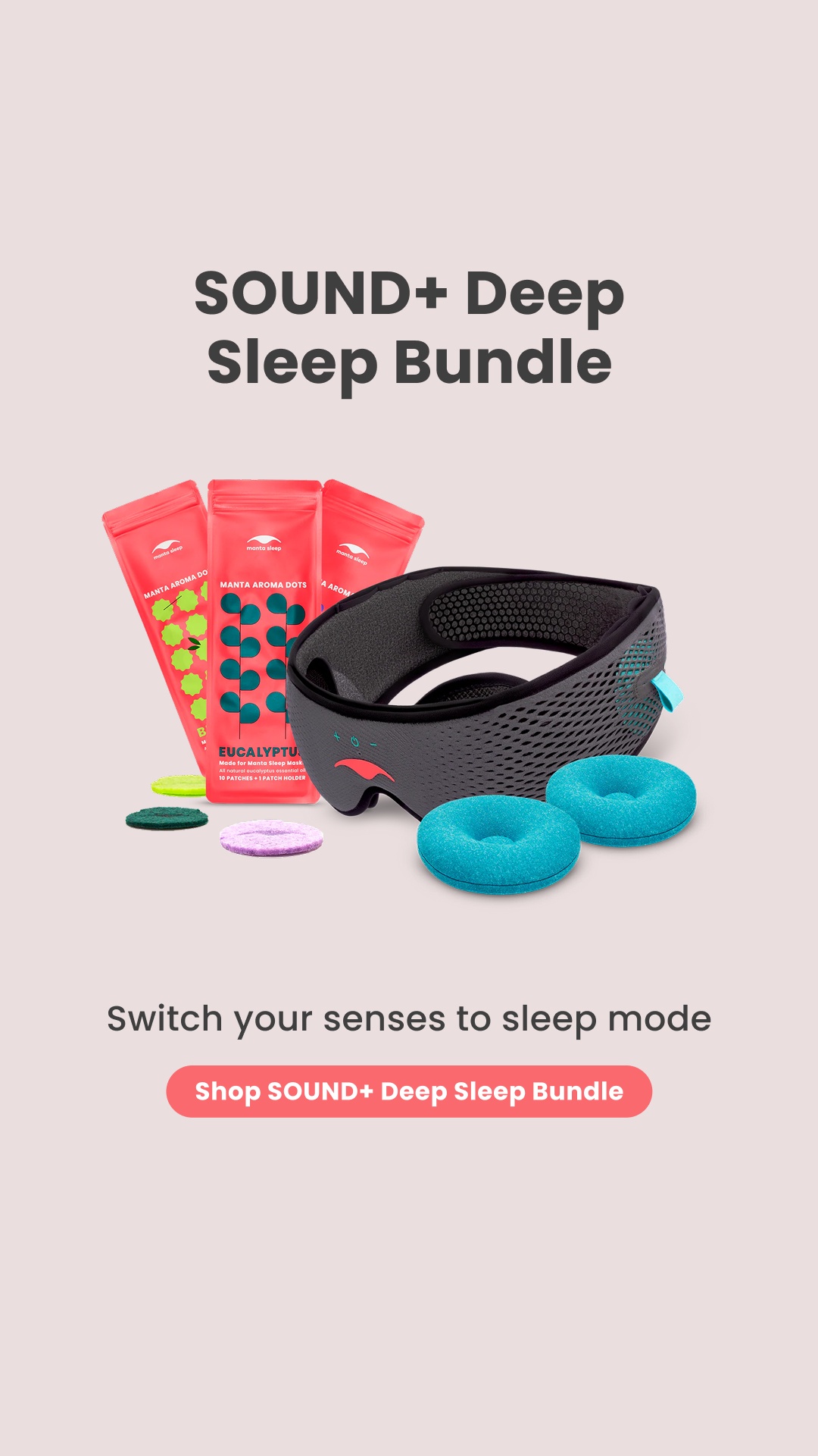 Manta Sleep Facebook ad