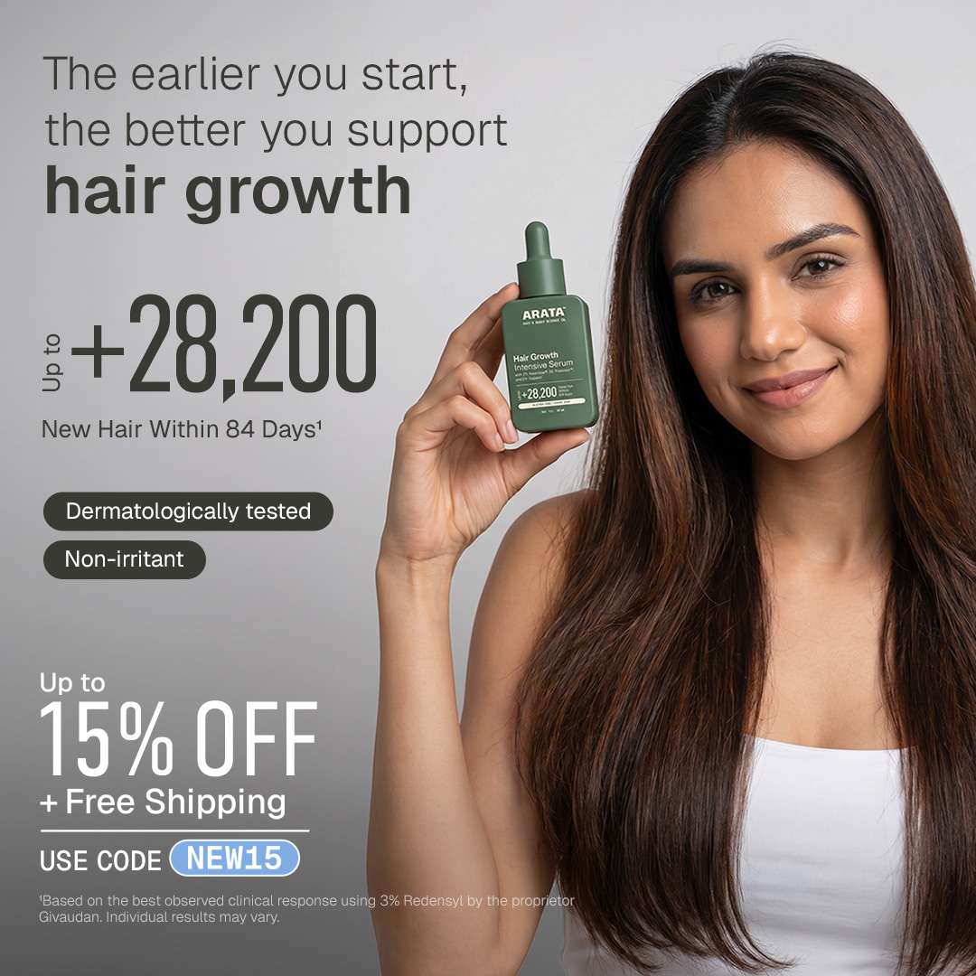 Arata Hair Care Facebook ad