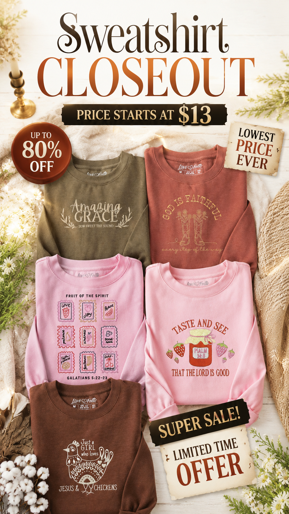Love in Faith Facebook ad