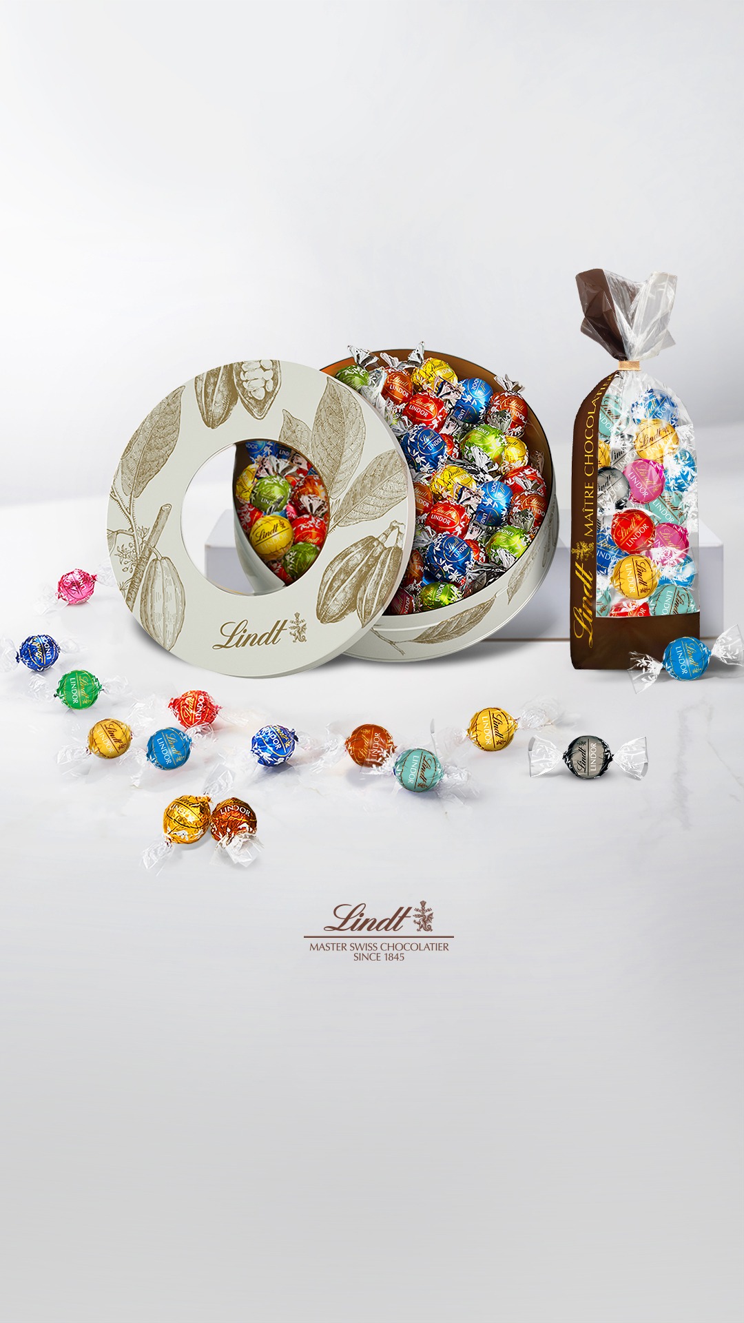 Lindt Benelux Facebook ad