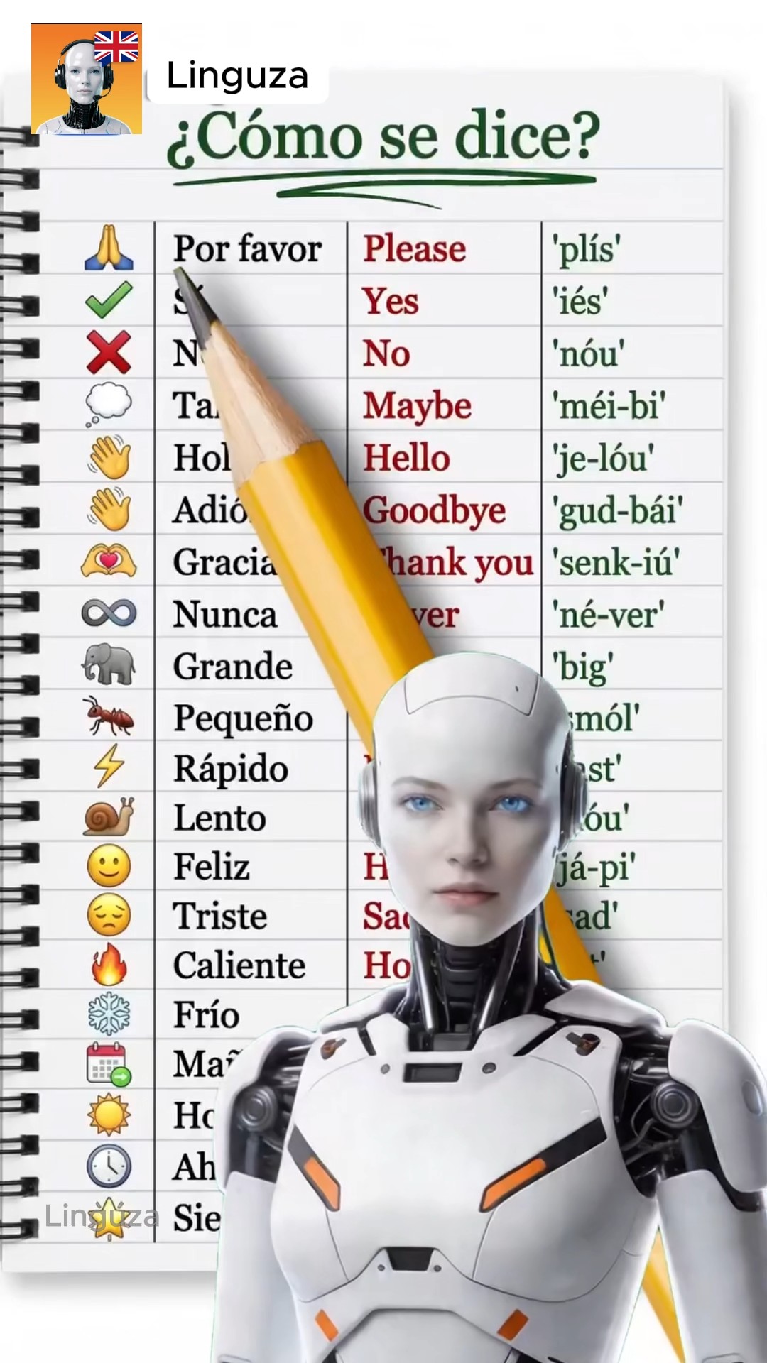 Linguza: AI English Tutor Facebook ad: ¡Pruébalo gratis ahora!