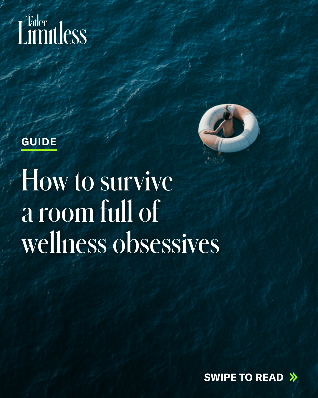 Tatler Limitless Facebook ad: Do you know your healthspan from your biomarkers?