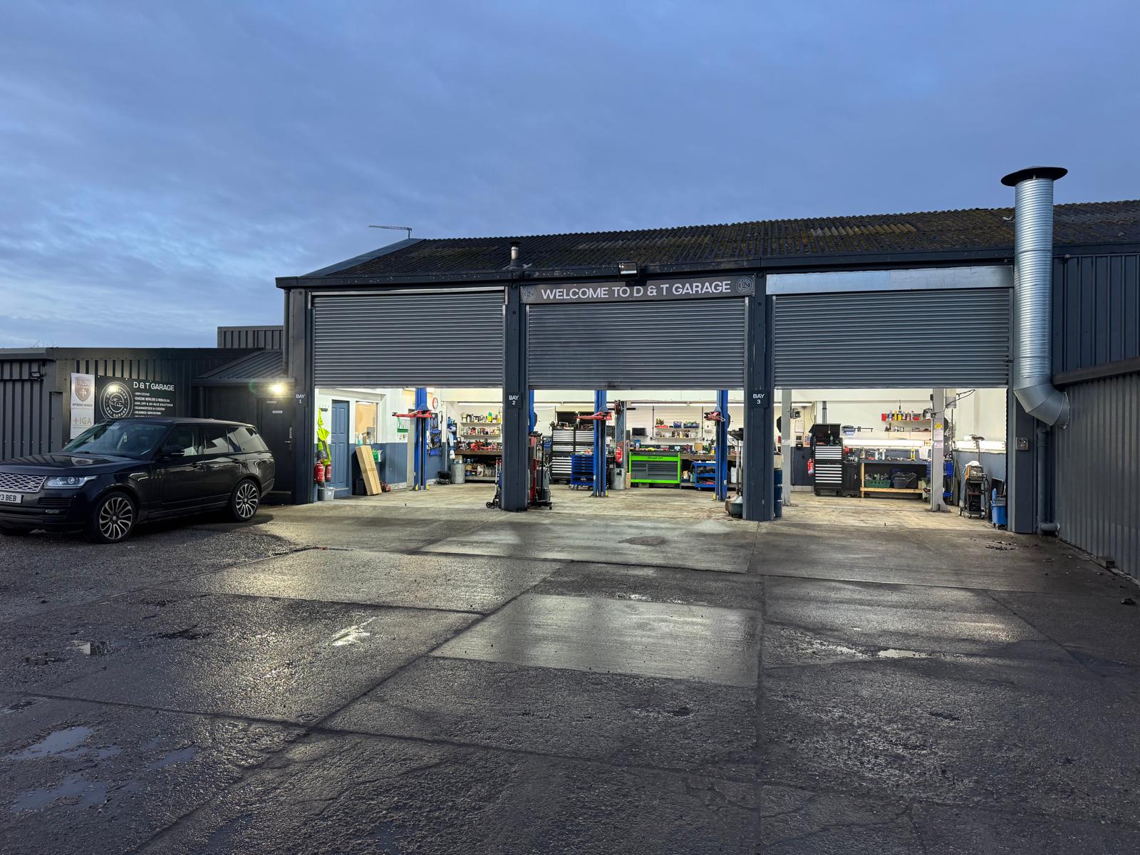 D&T Garage Facebook ad: We are welcoming you to have a look…