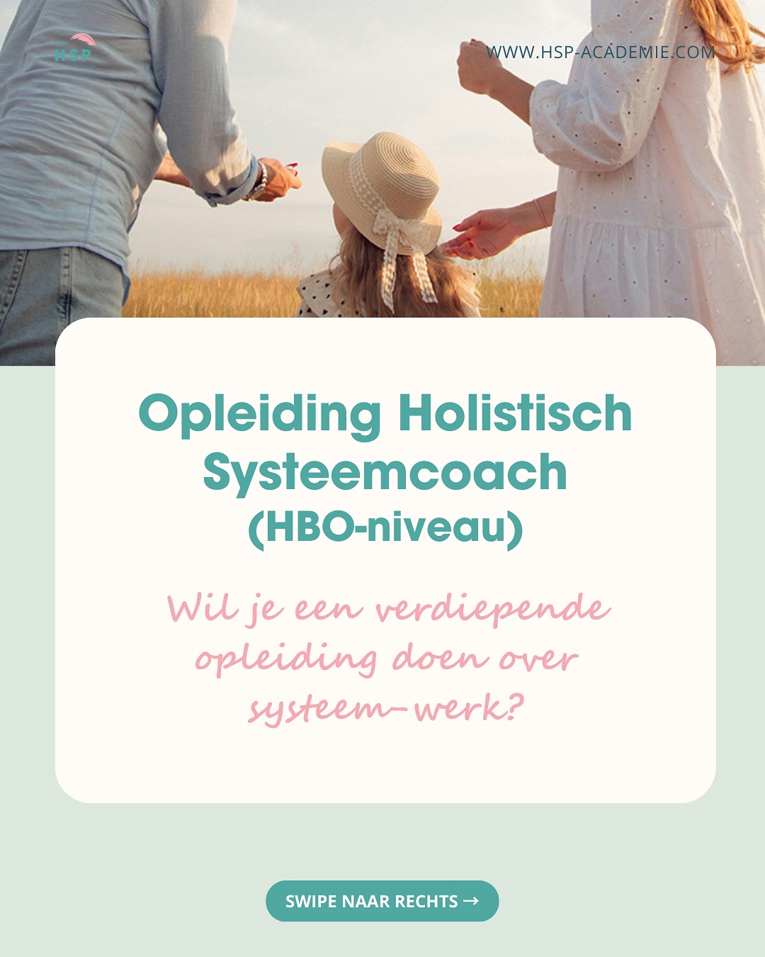 anne.vanomme Facebook ad: Opleiding Holistisch Systeemcoach