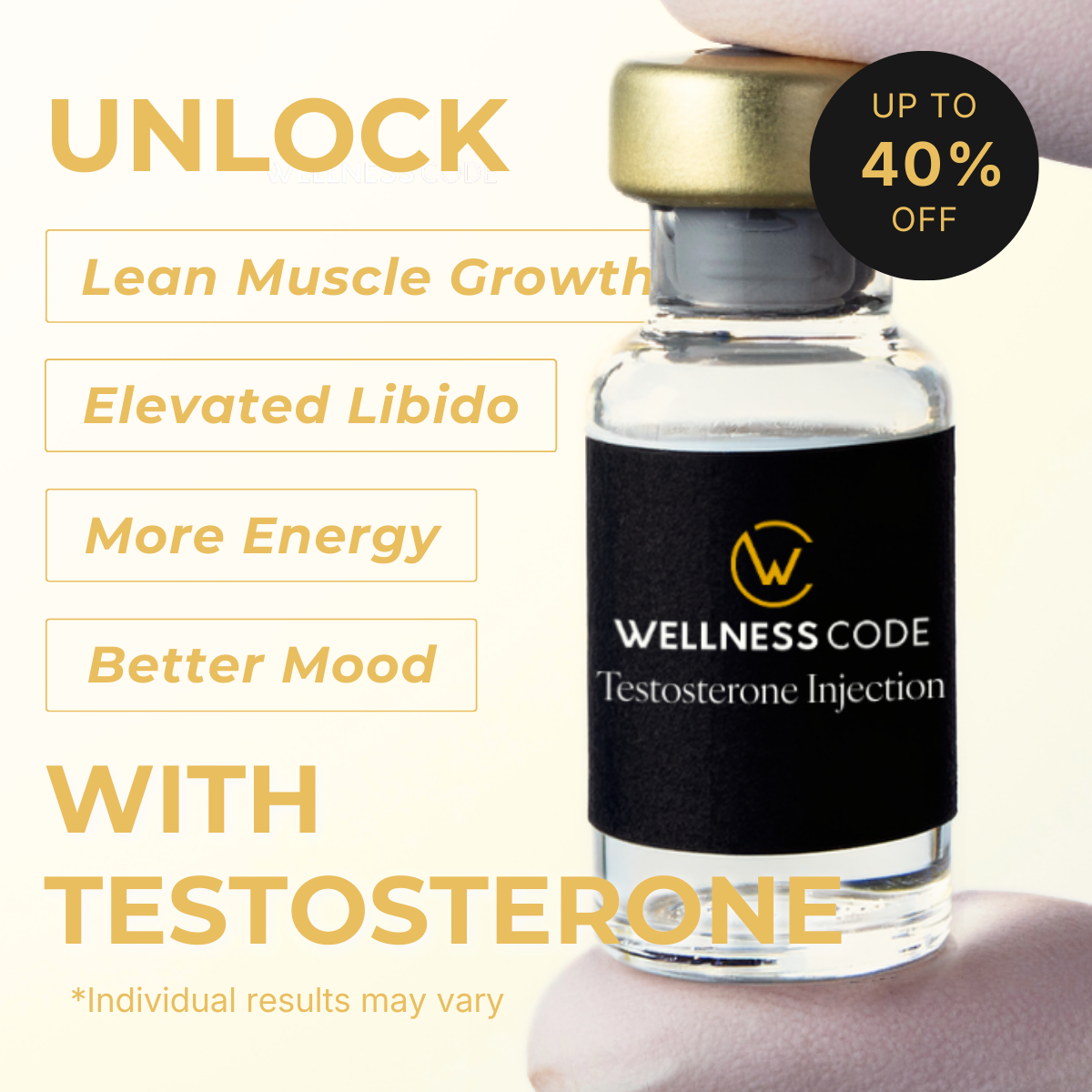 Wellness Code Facebook ad