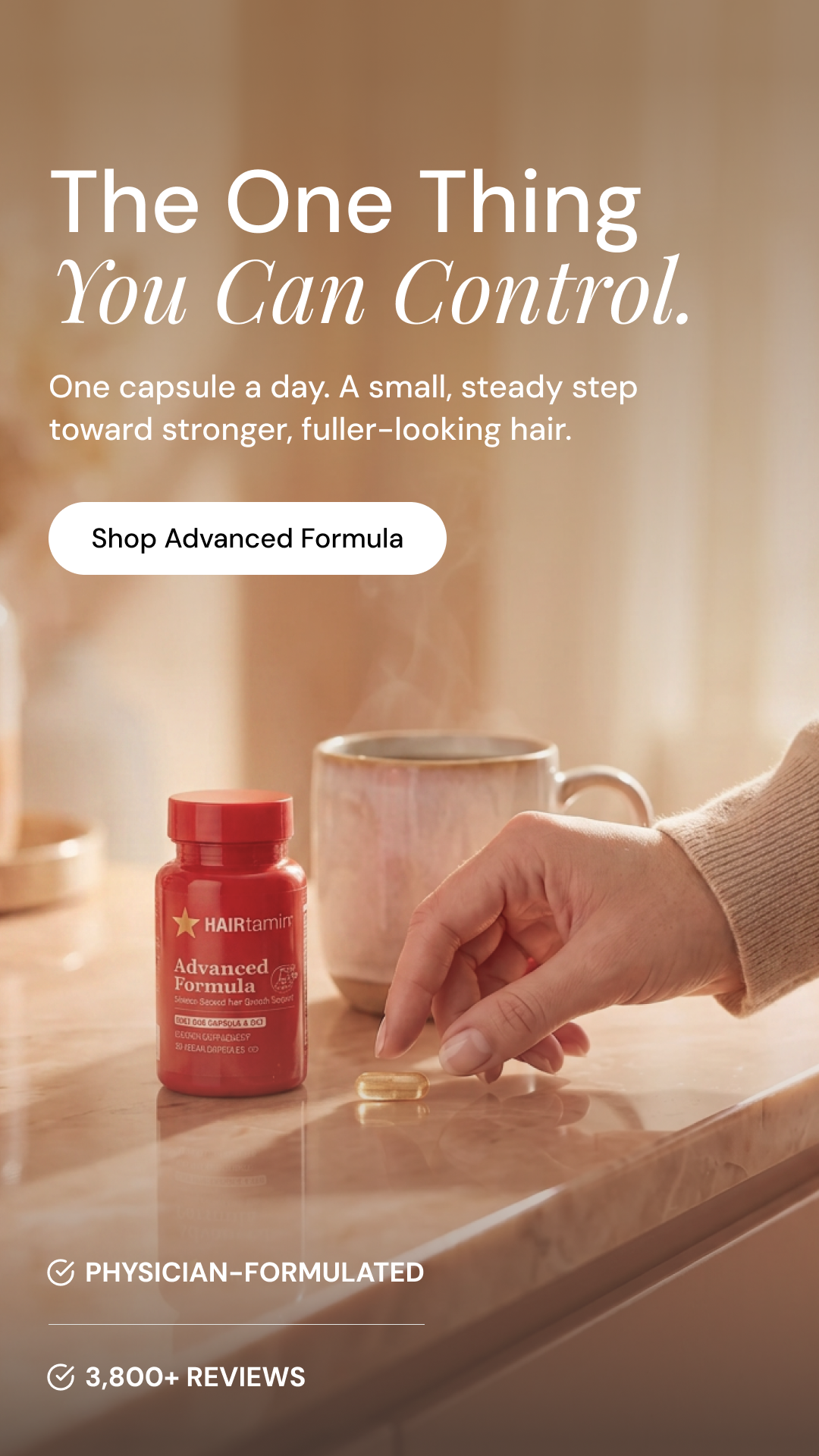 HAIRtamin Facebook ad