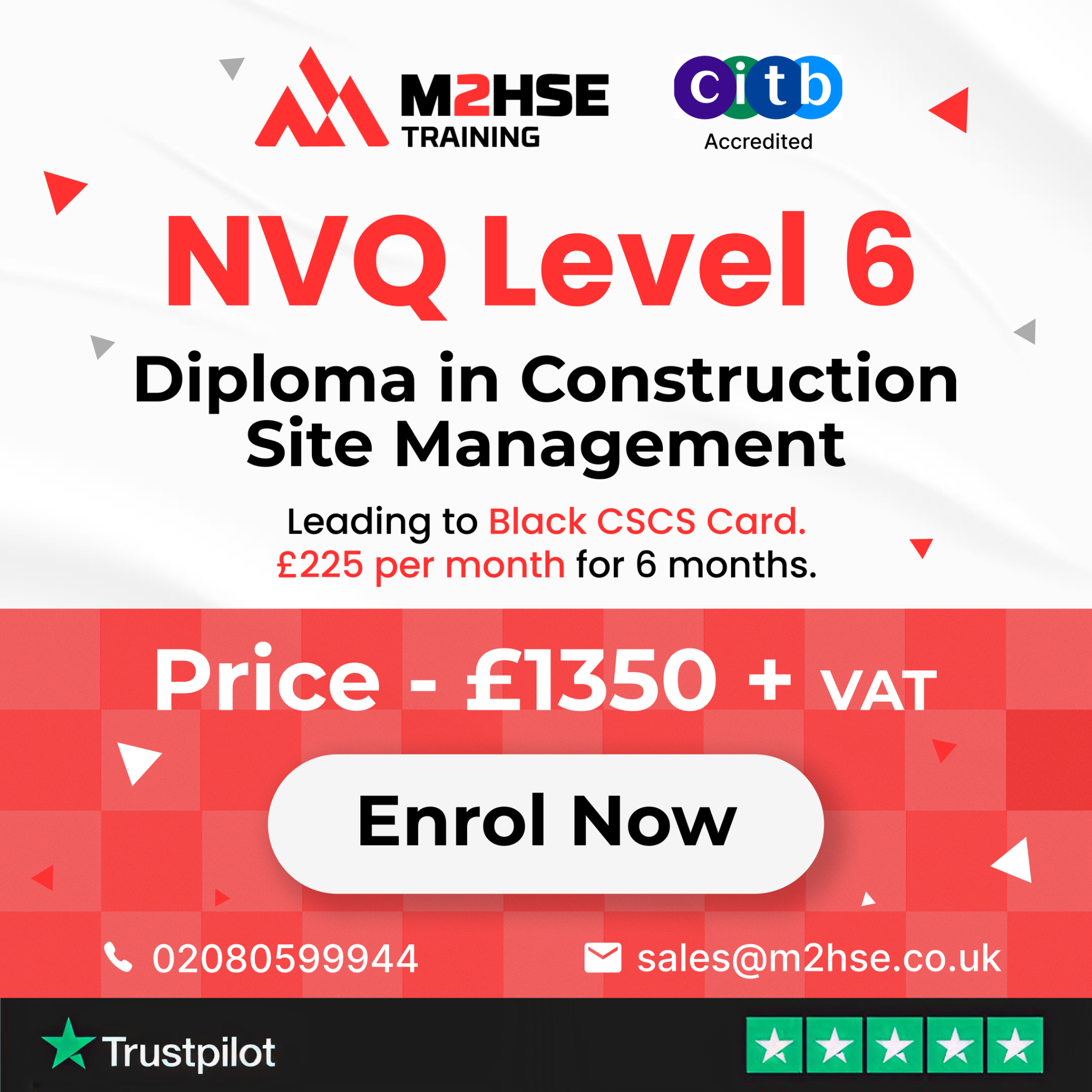 M2HSE Facebook ad