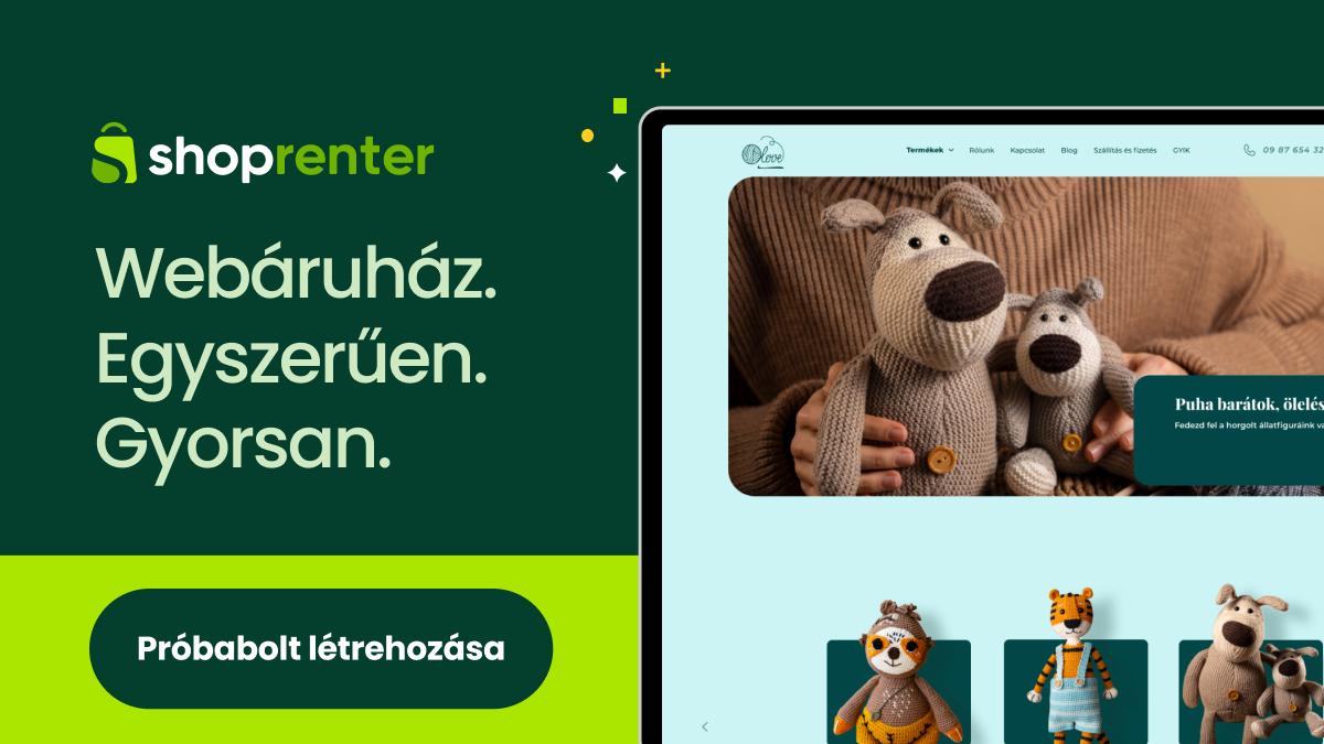 Shoprenter Facebook ad