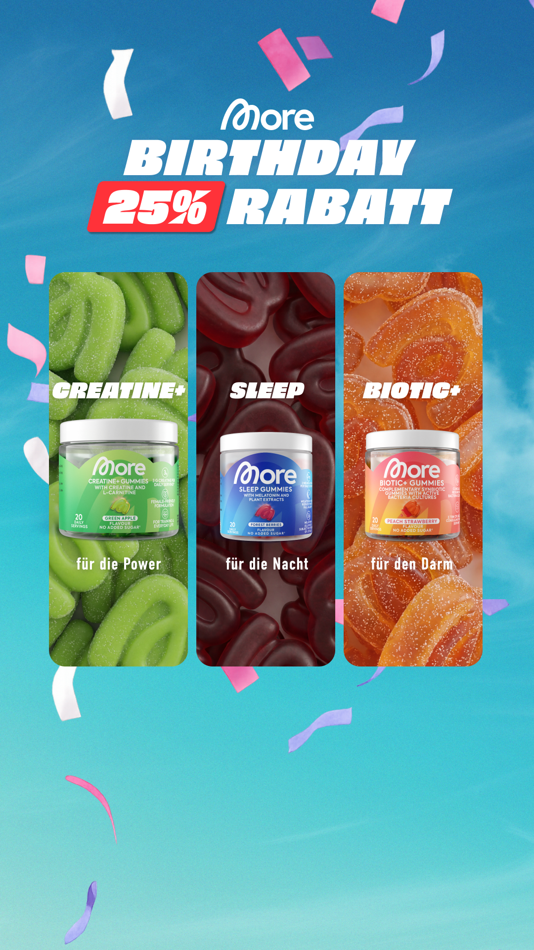 MORE Nutrition Facebook ad