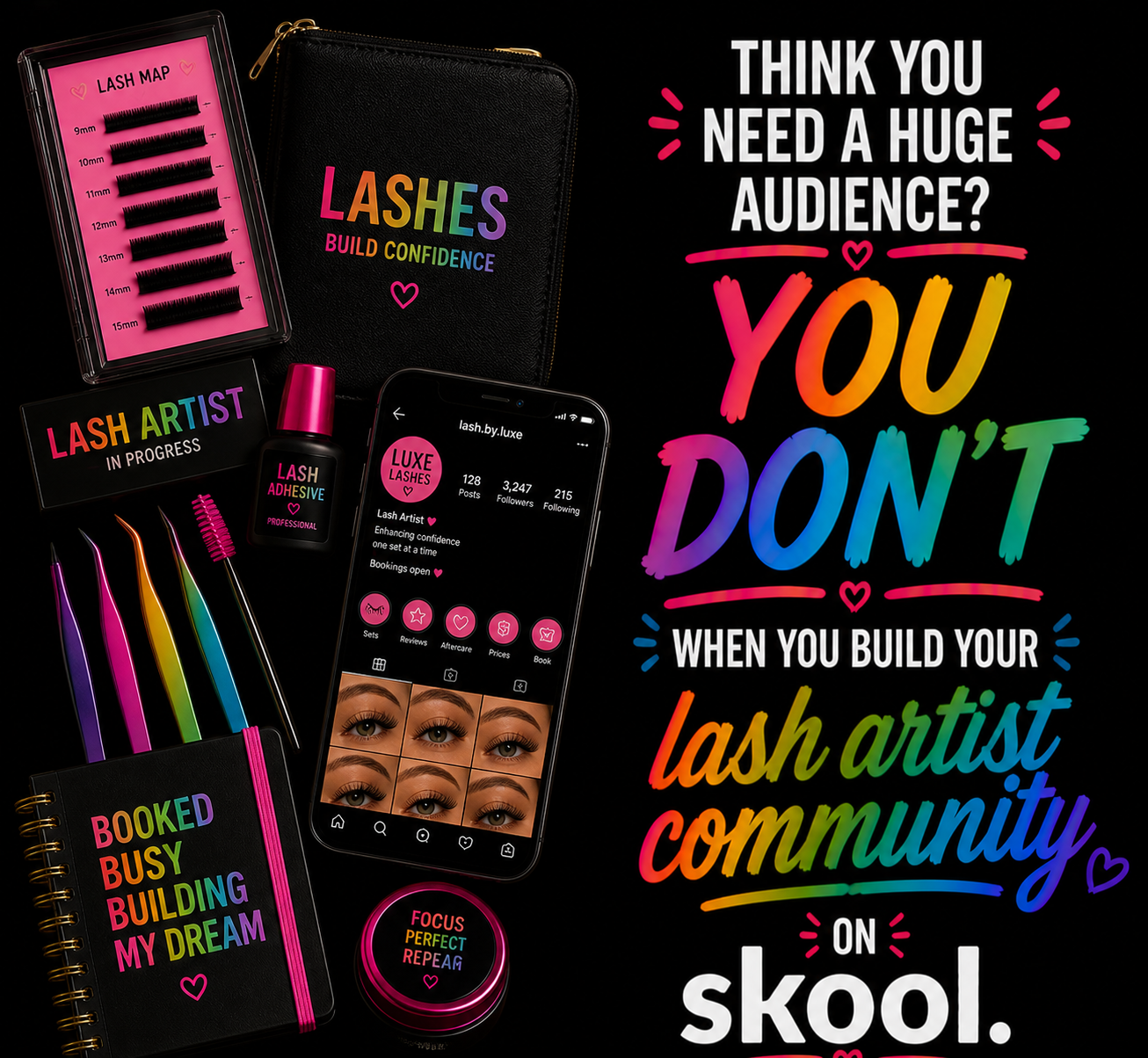 Skool Facebook ad