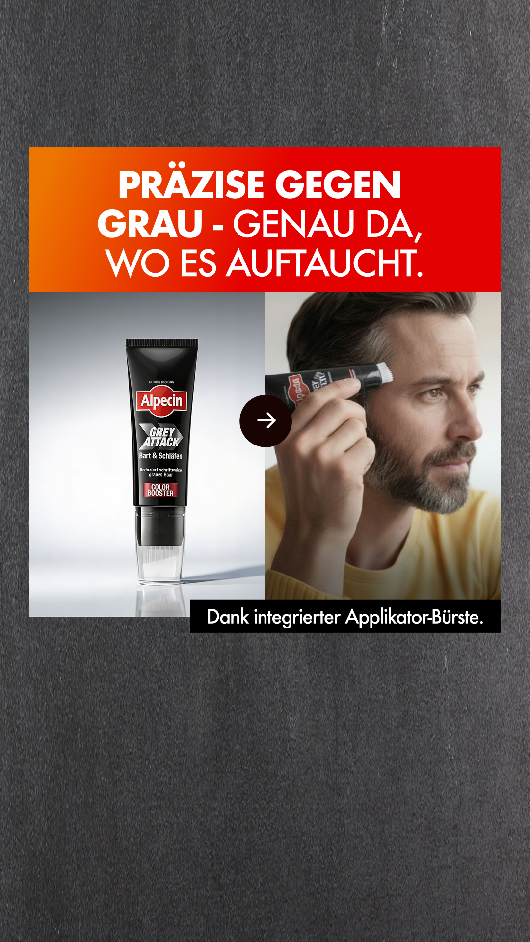 Alpecin Facebook ad