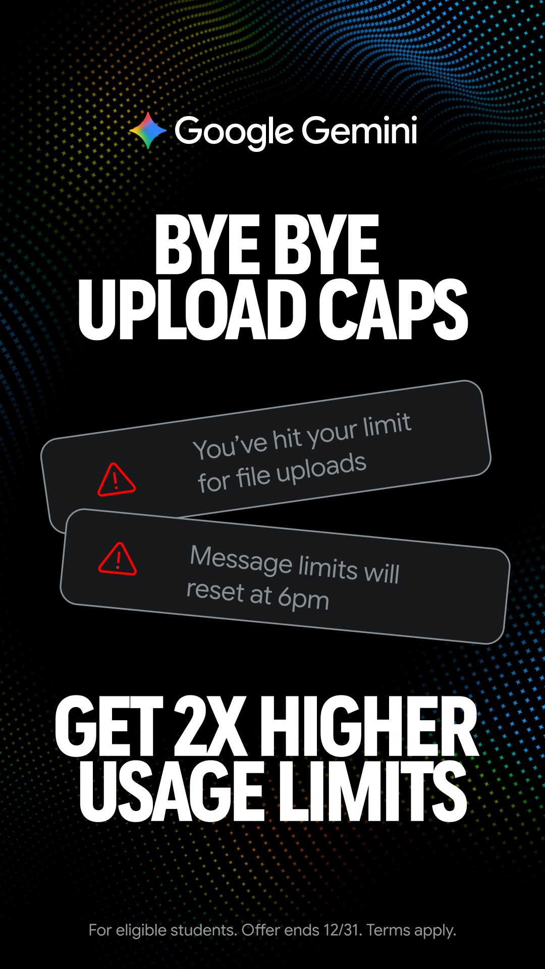 Google Gemini App Facebook ad