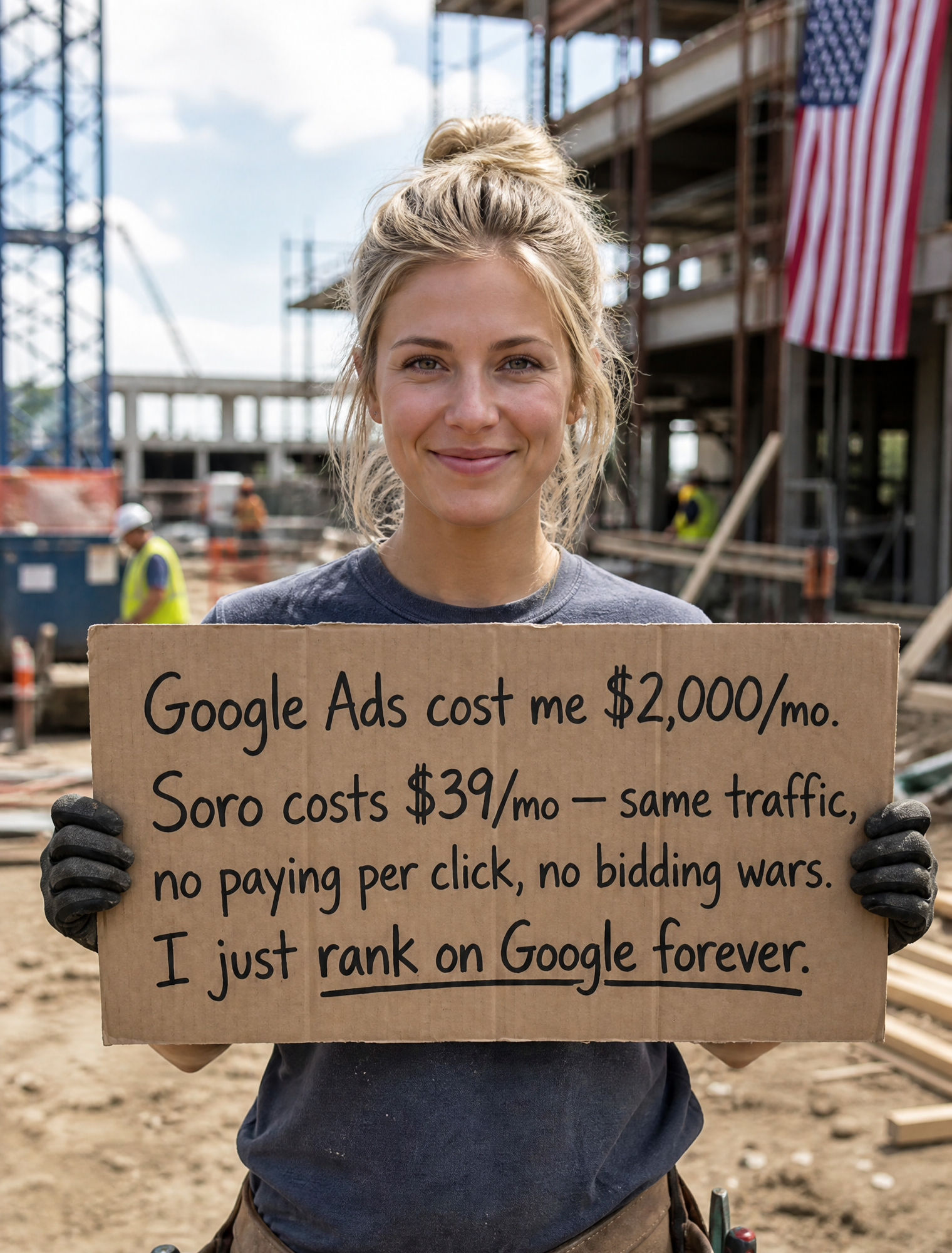 Soro SEO Facebook ad