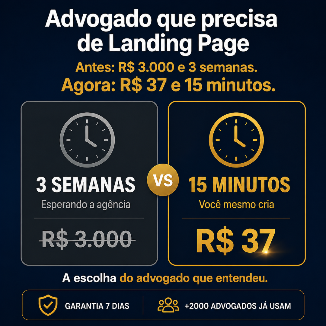 Turbo Mídia Digital Facebook ad: O advogado inteligente não paga R$ 3.000 por…