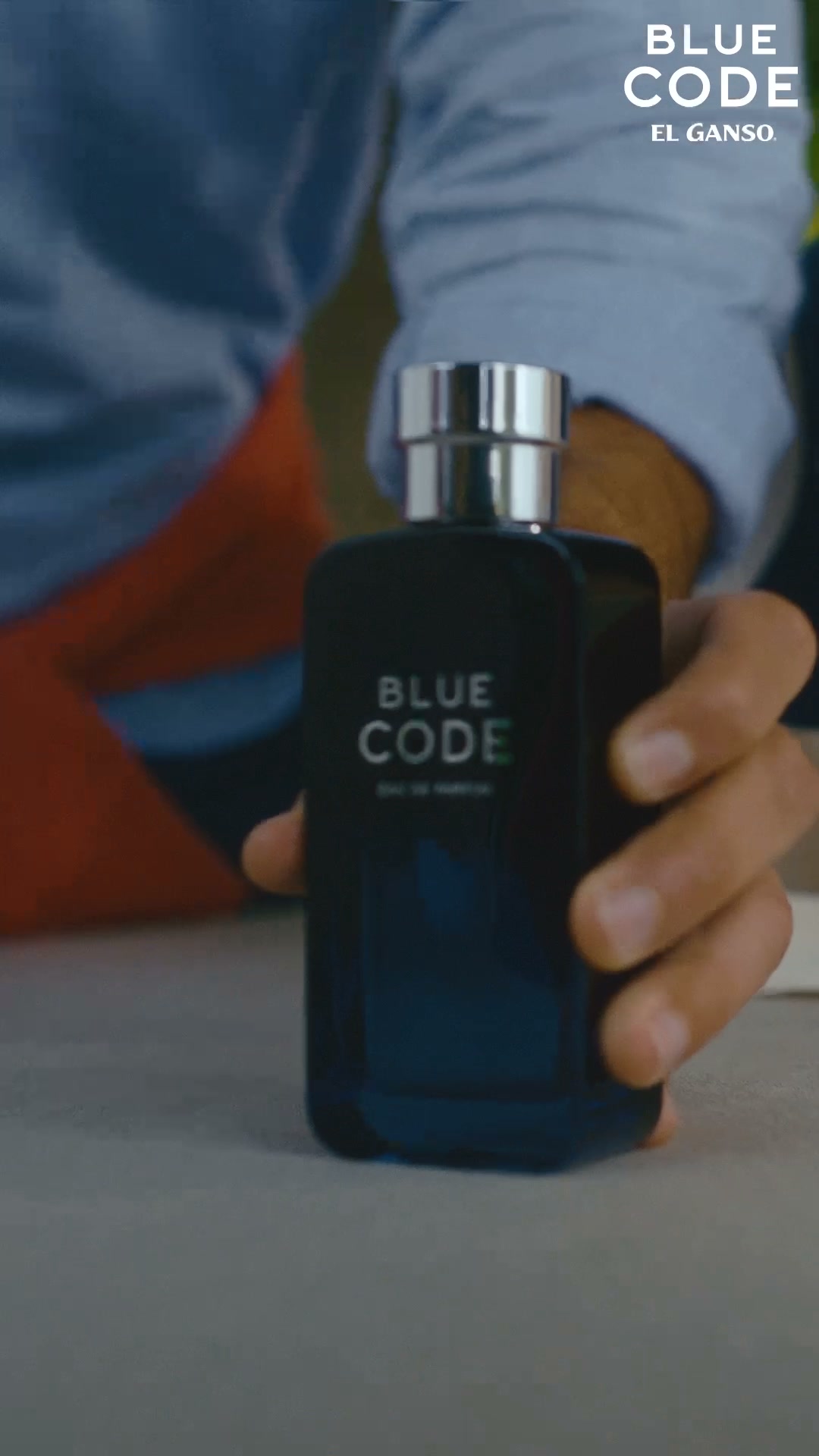 El Ganso Facebook ad: Blue Code Eau de Parfum