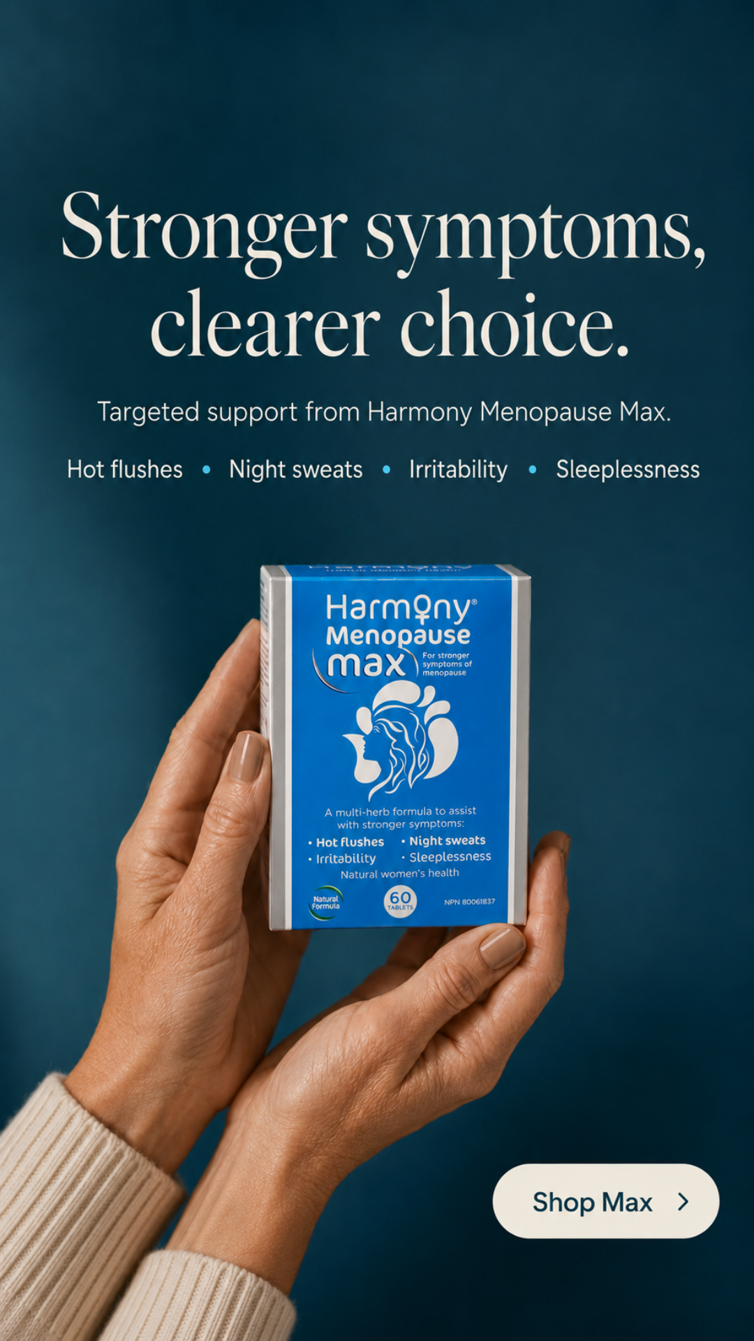 Harmony Women's Health Facebook ad