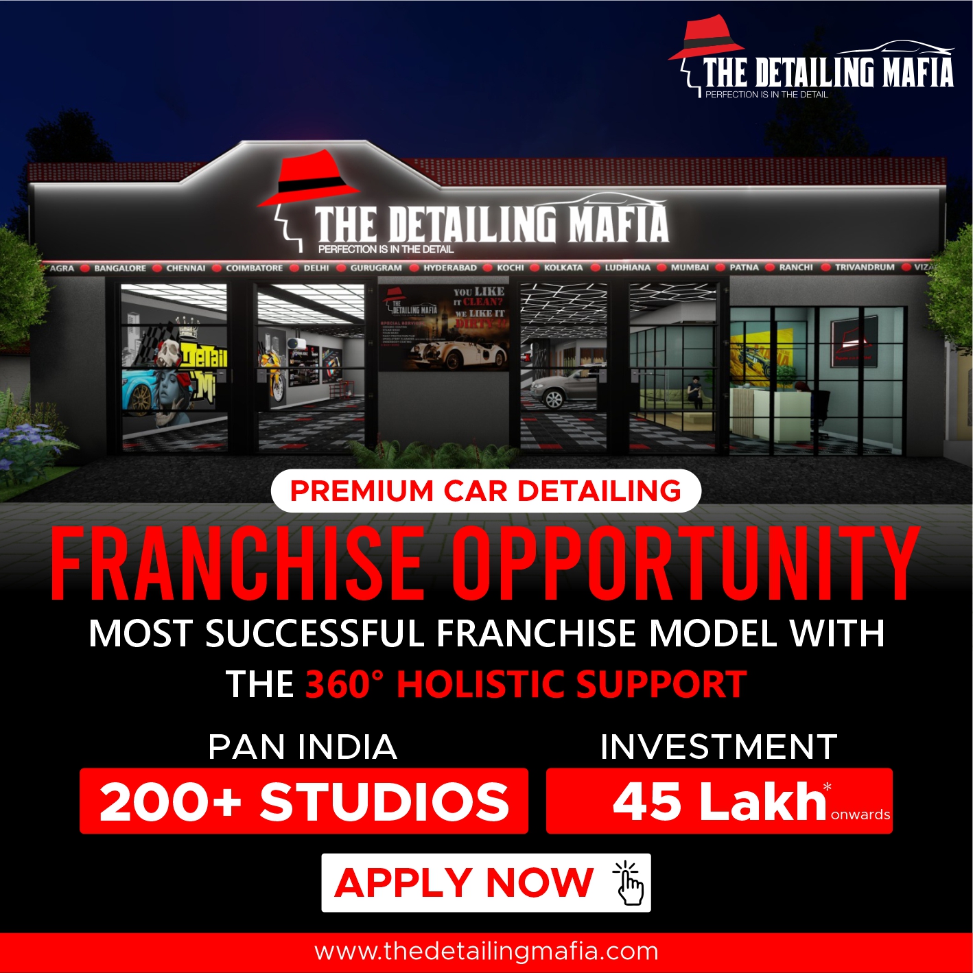 The Detailing Mafia Facebook ad