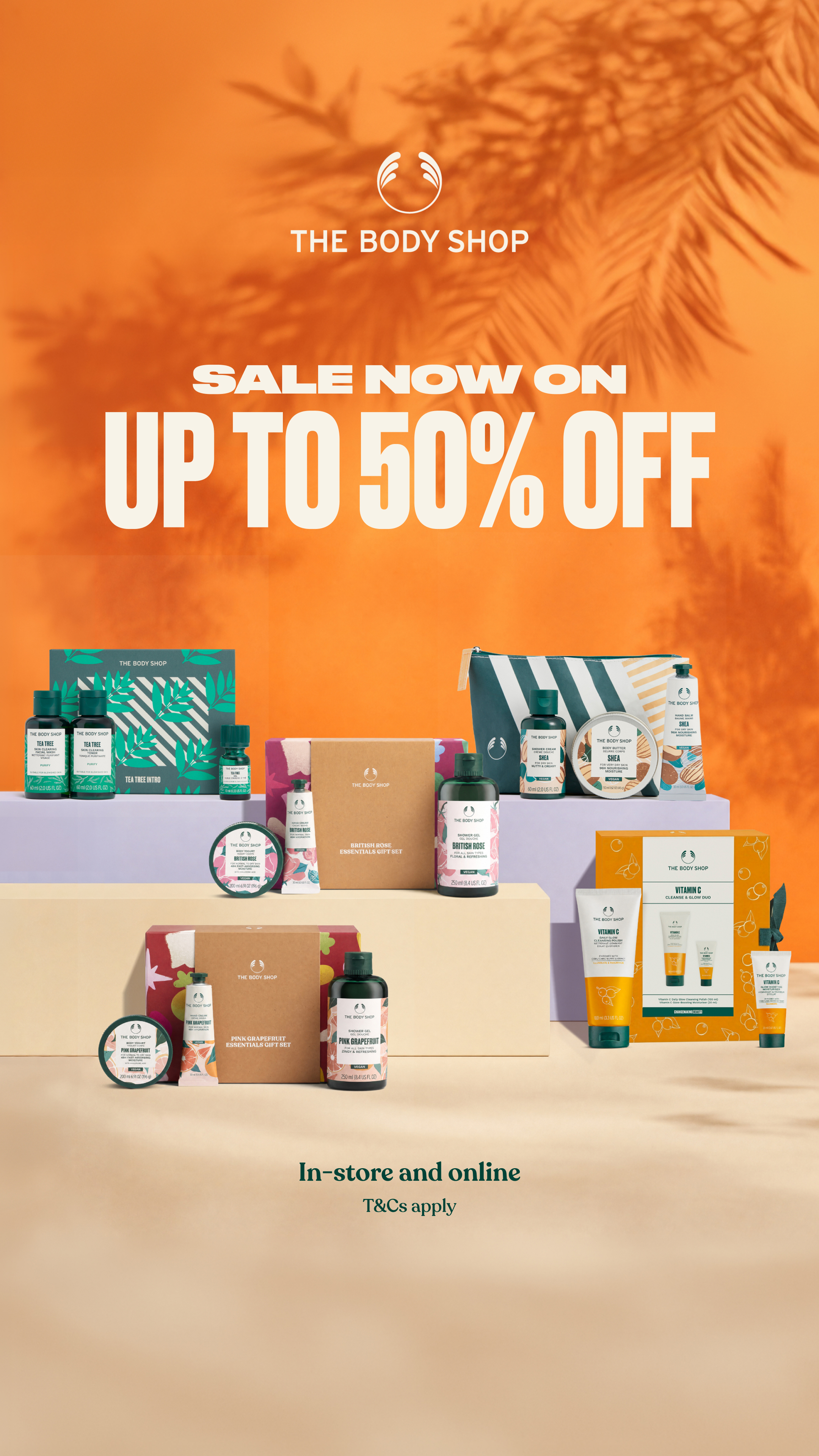 The Body Shop Facebook ad
