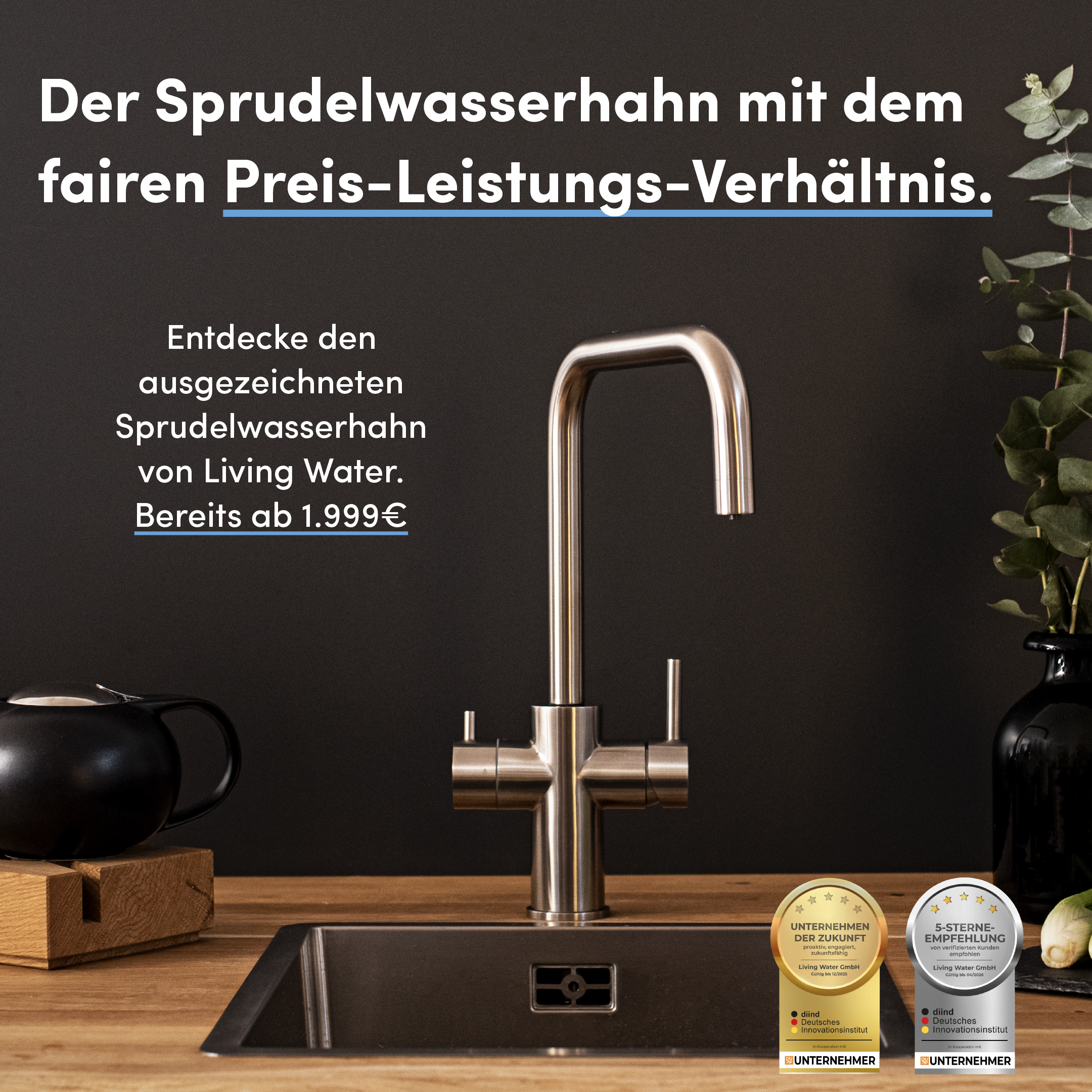 Living Water Facebook ad