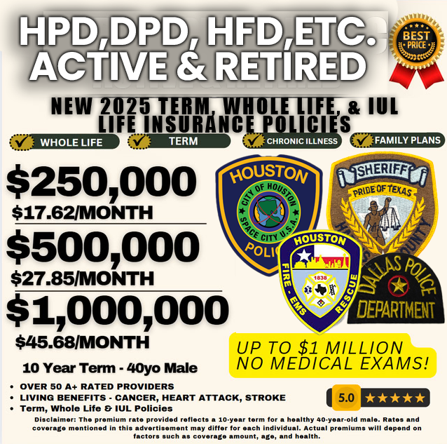 First Responders Financial Group Facebook ad