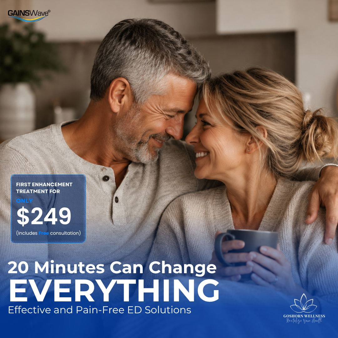 Goshorn Wellness Facebook ad: Webster’s Men’s Health Breakthrough