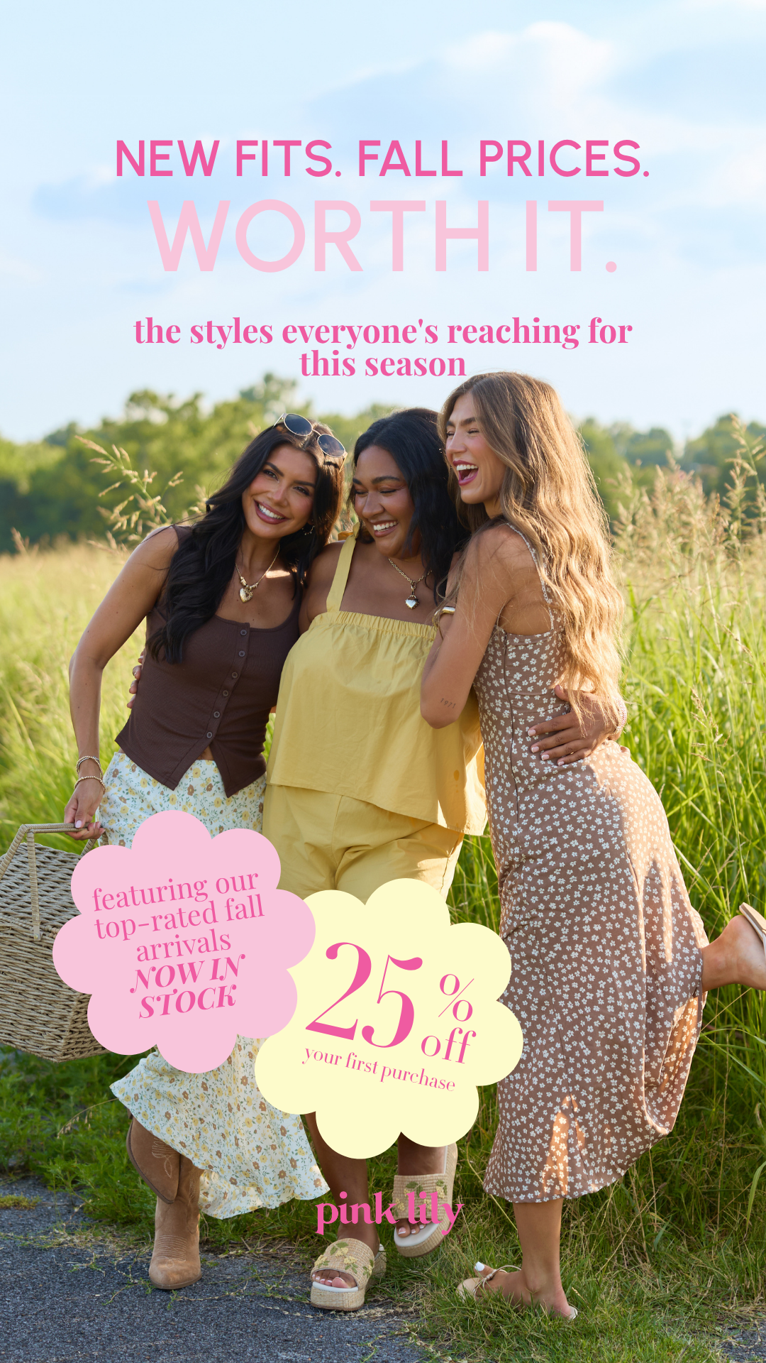 Pink Lily Facebook ad