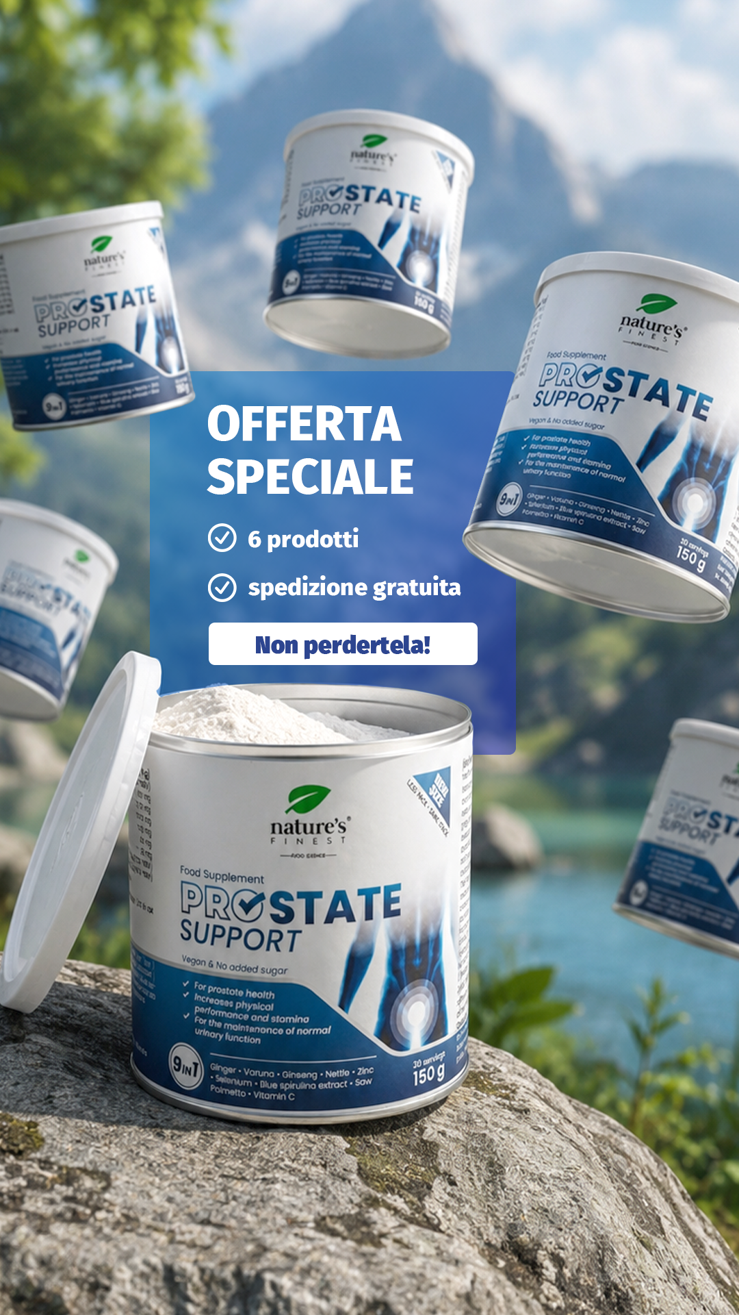 Nature's Finest Italia Facebook ad
