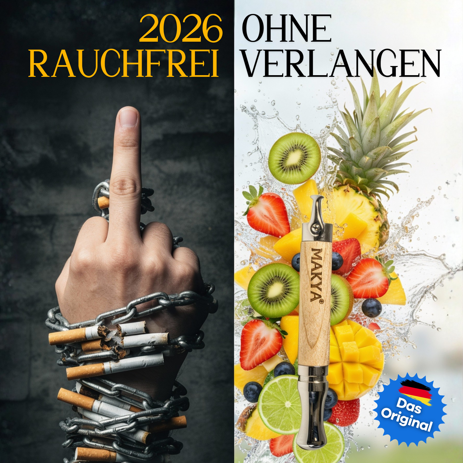 Makya-Rauchfrei Facebook ad