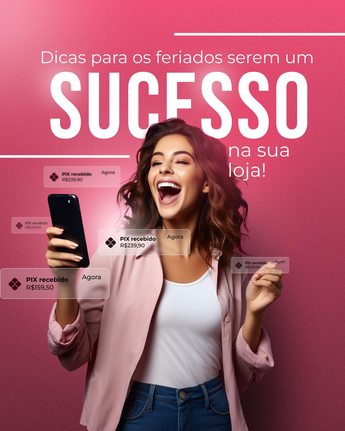 Hey Commerce Facebook ad: Datas comemorativas temos o ano todo, e nada…