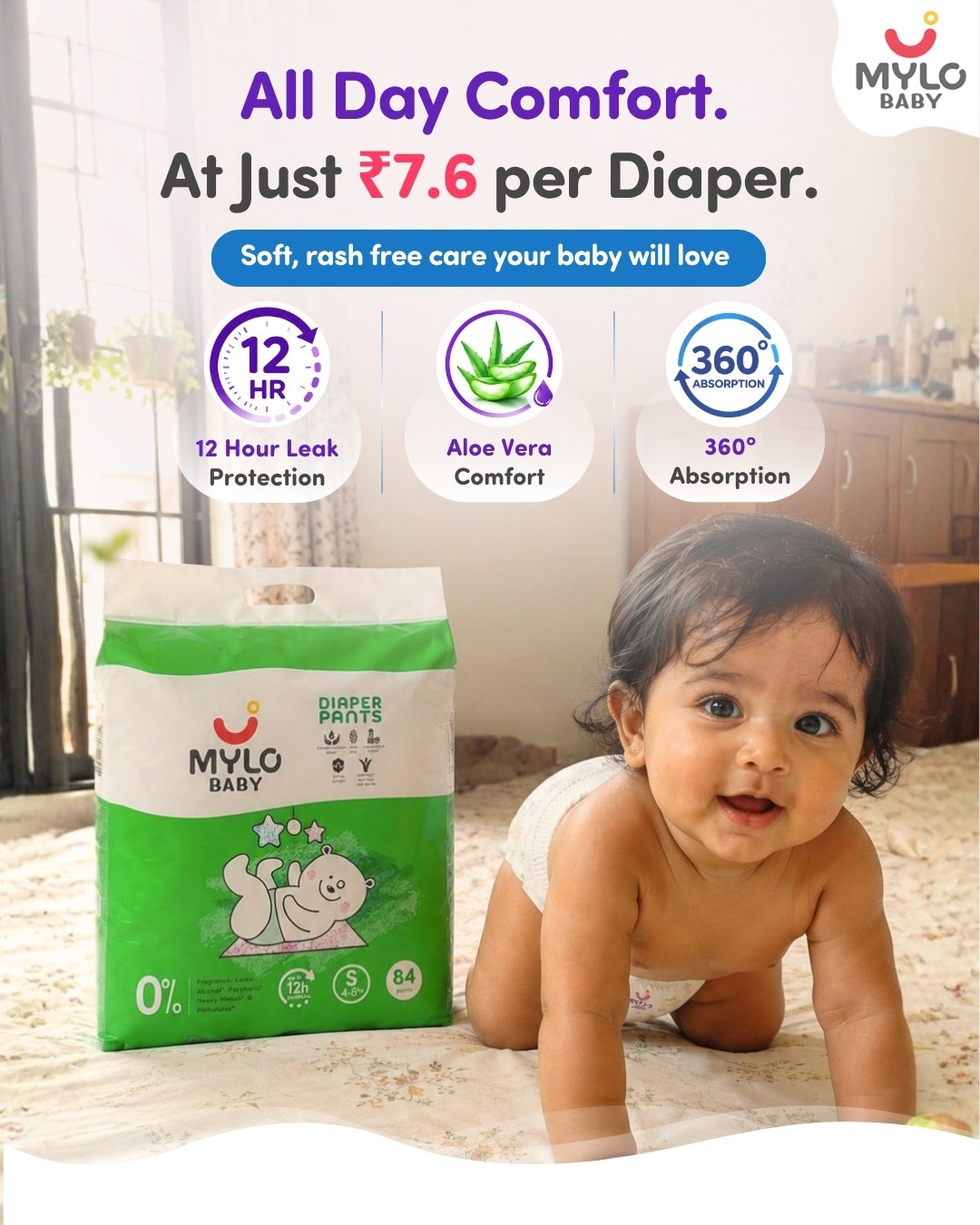 Mylo Facebook ad