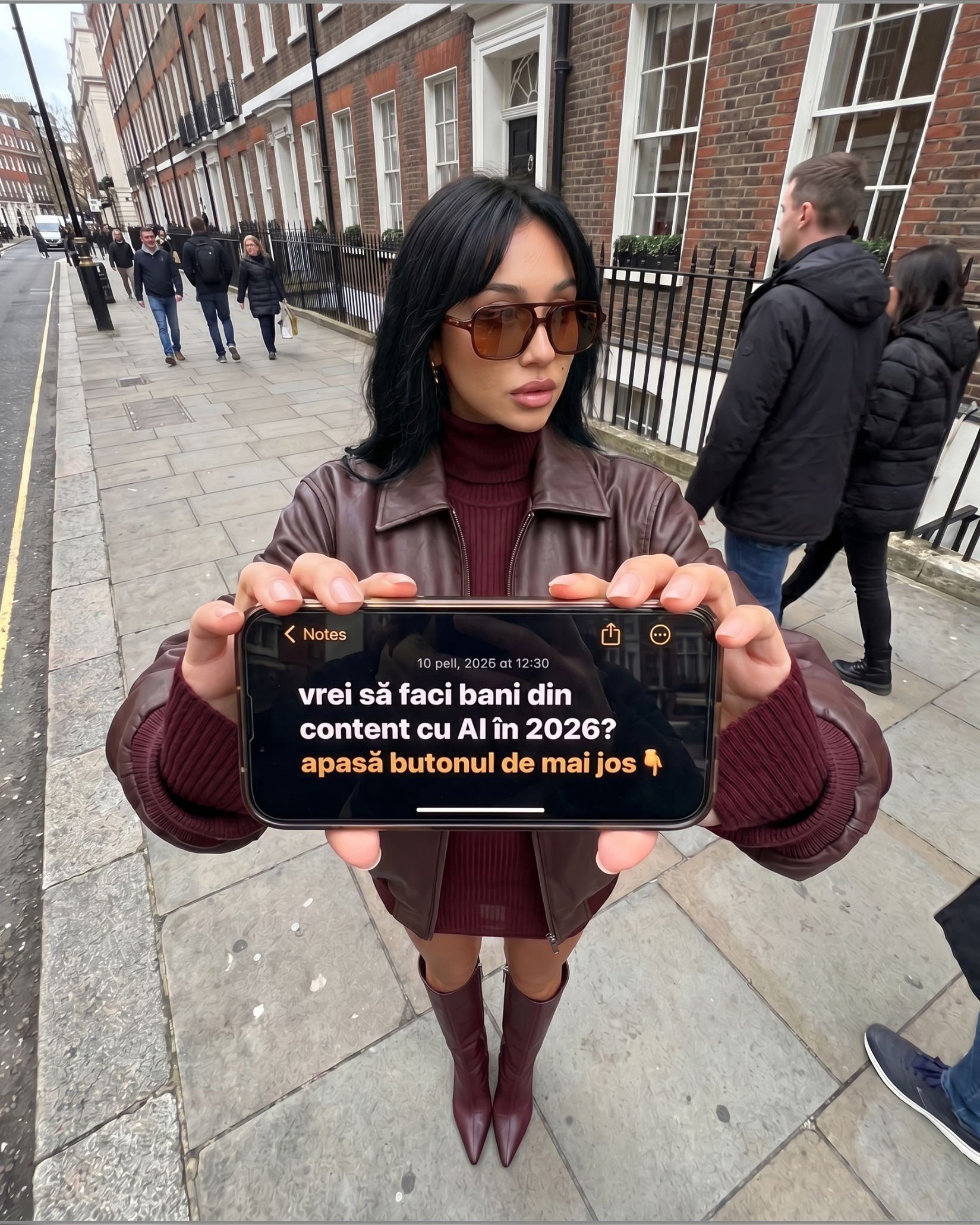 Ana Maria Tepes - AI Content Creator Facebook ad from Jun 15, 2026