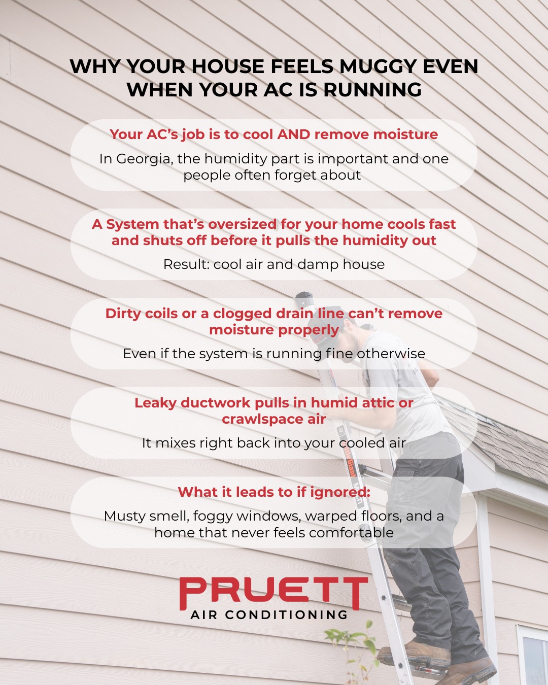 Pruett Air Conditioning Assoc. Facebook ad: Same-Day AC Repair Guarantee