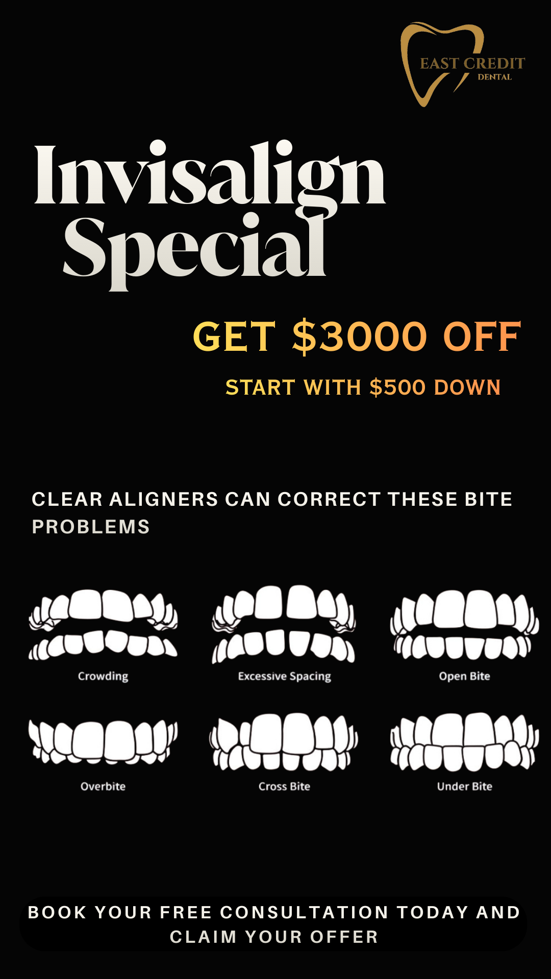East Credit Dental Facebook ad