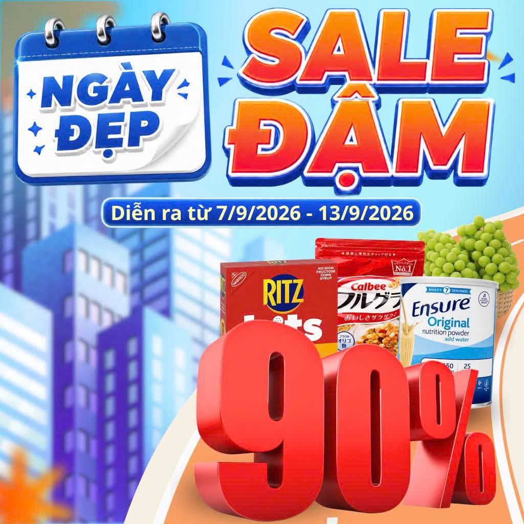 Siêu Thị Luxy Facebook ad: SALE ĐẬM SÂU, GIẢM XUYÊN ĐÁY