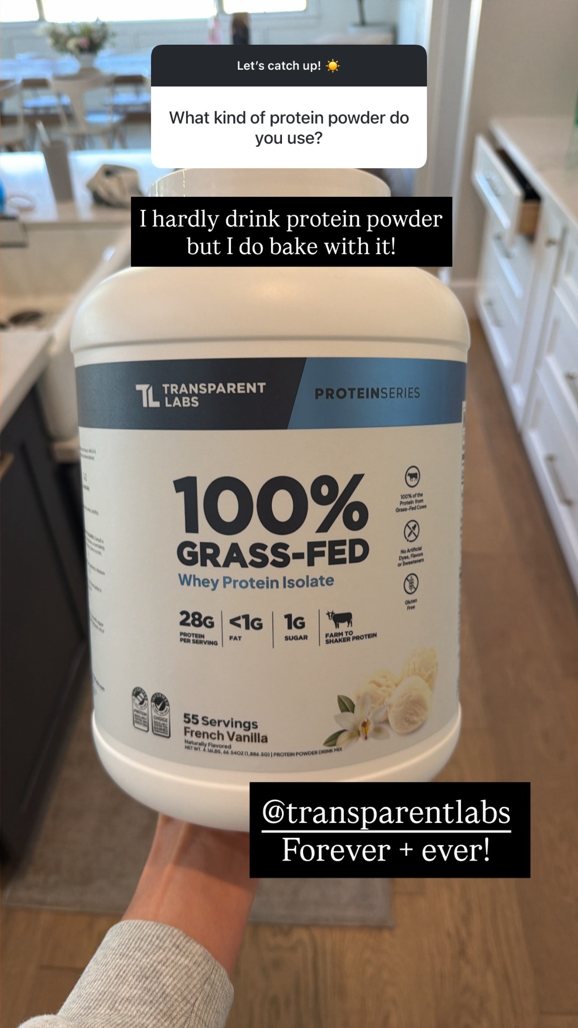 Transparent Labs Facebook ad