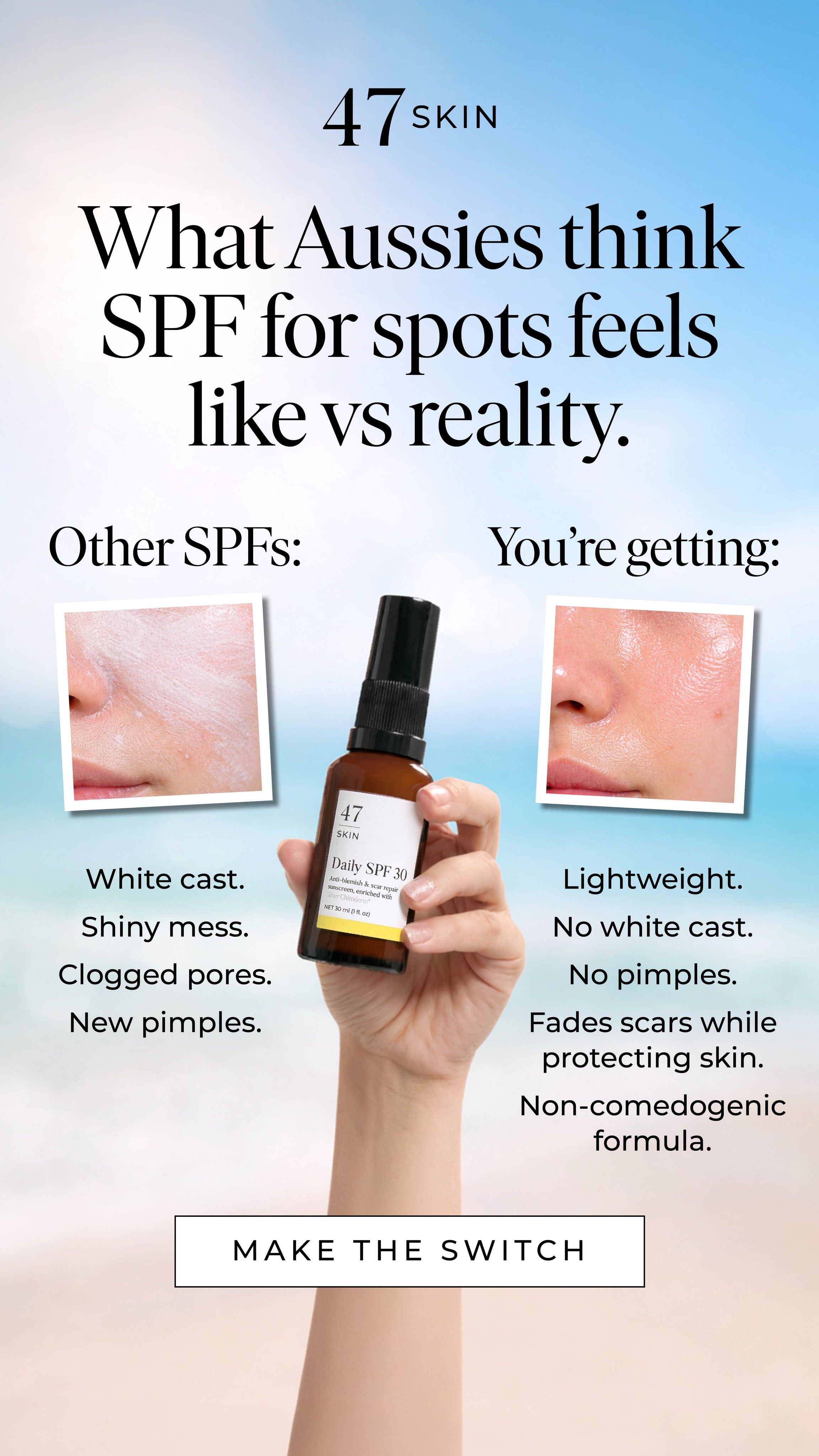 47Skin Facebook ad