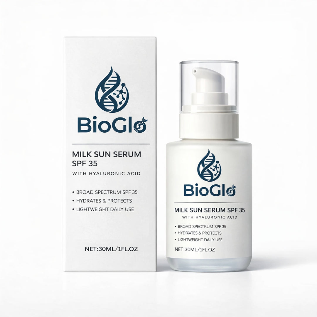 BioGlo Facebook ad: You know that moment you walk past a…