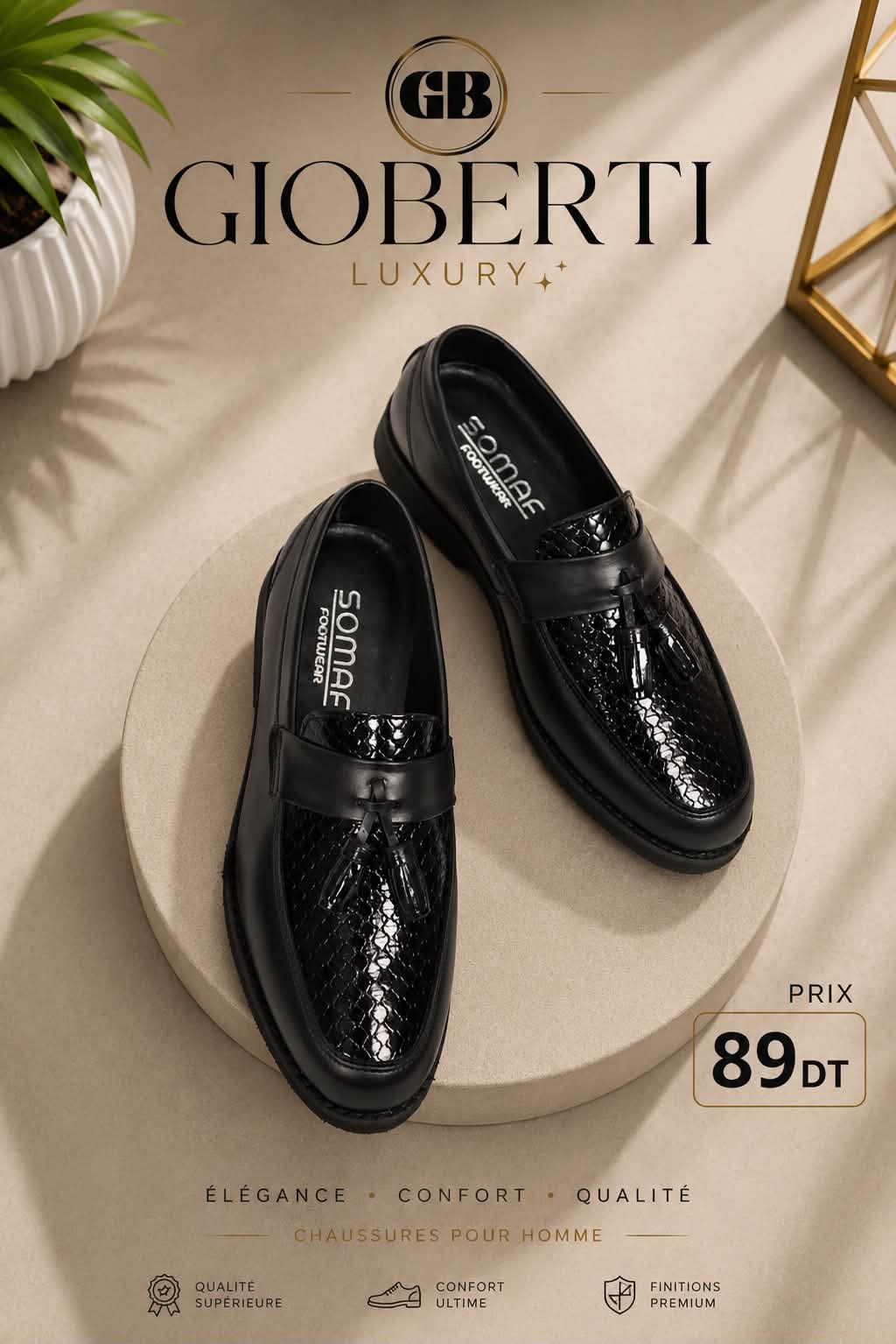 Gioberti Luxury Facebook ad: Chaussures Homme