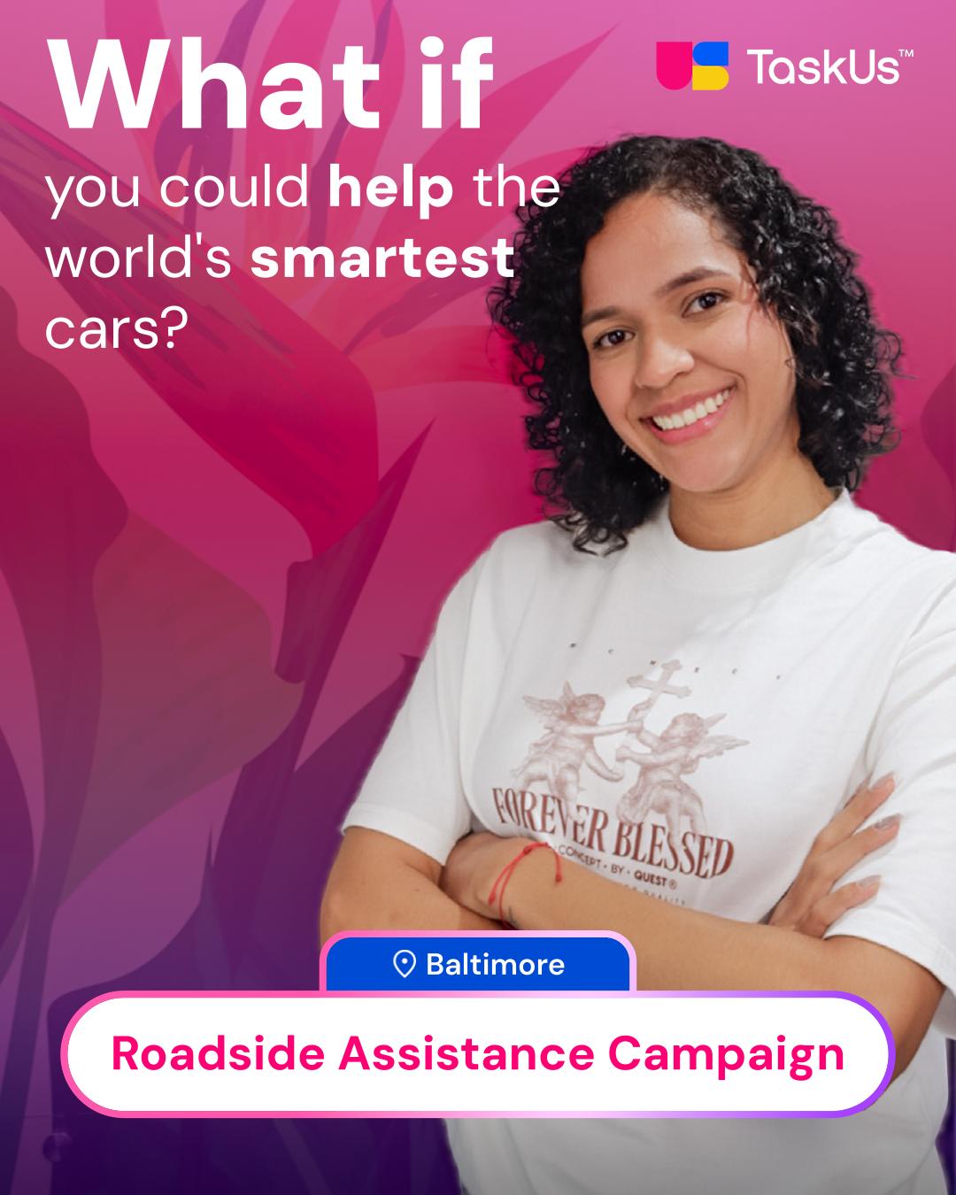 TaskUs Facebook ad