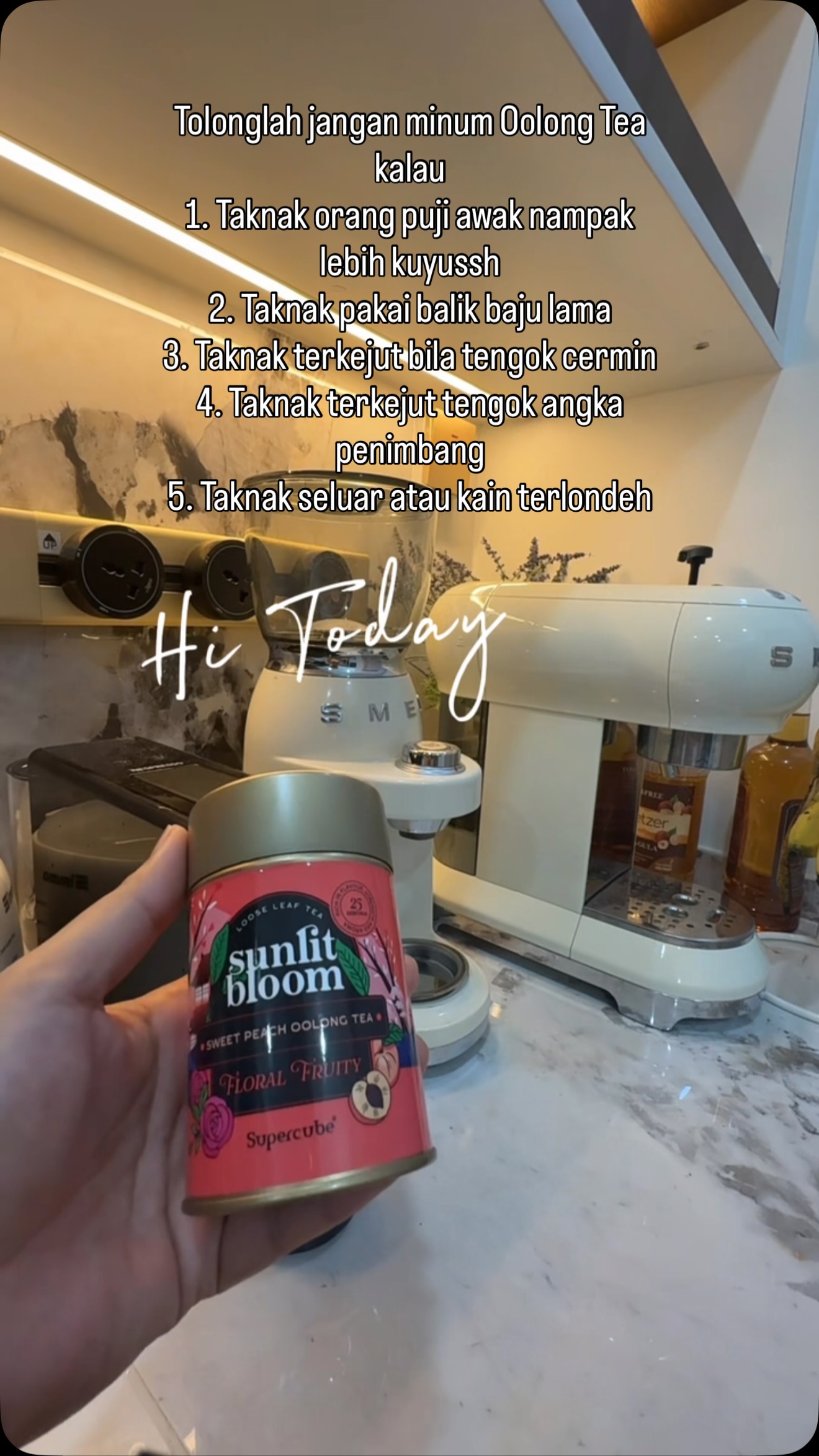 Tips Jimat Facebook ad: Tolonglah jangan minum Oolong Tea