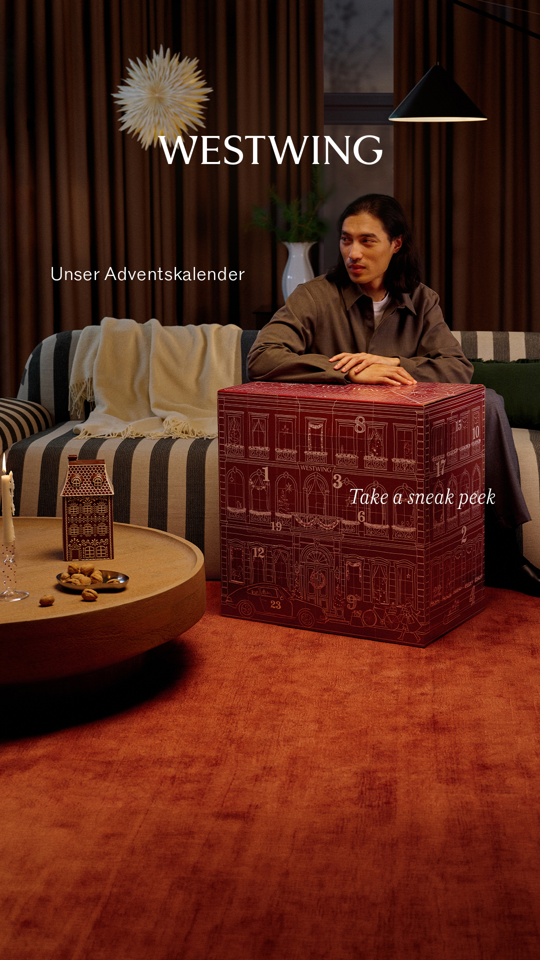 Westwing.at Facebook ad: Our Advent Calendar