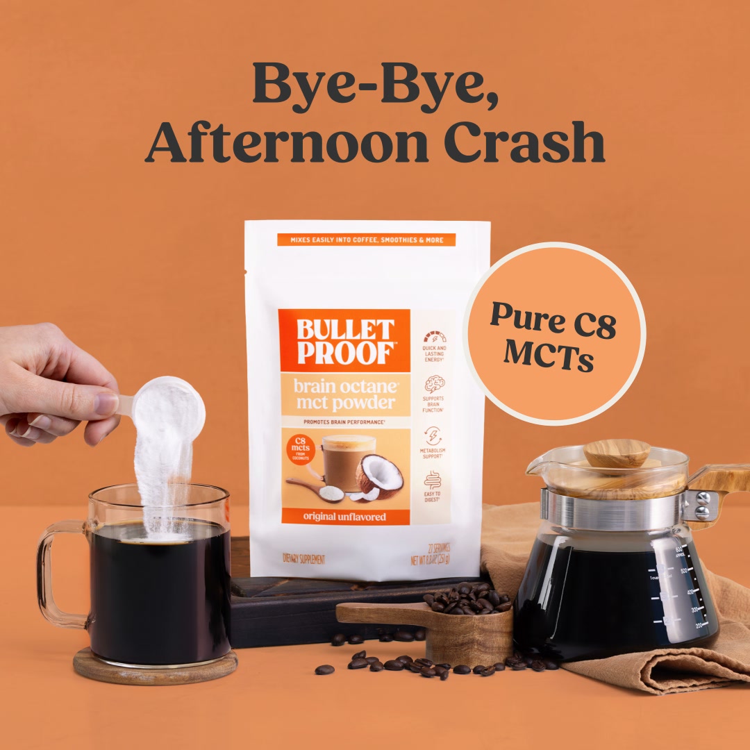 Bulletproof Facebook ad: Upgrade Your Morning Energy