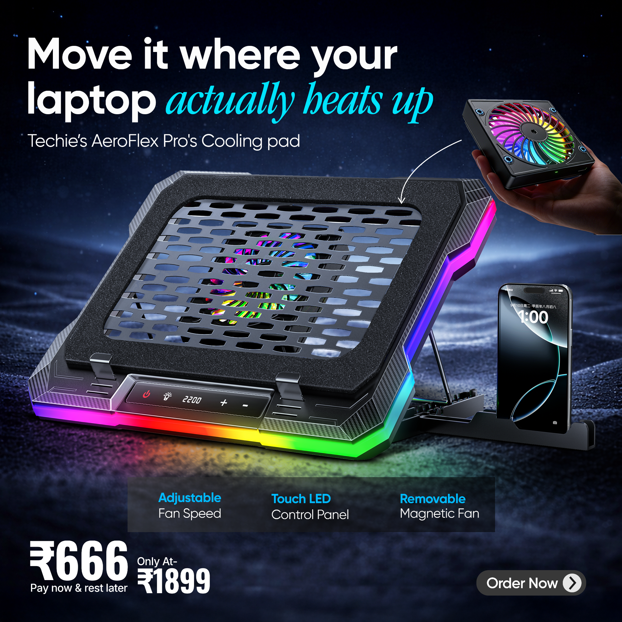 Techie Facebook ad
