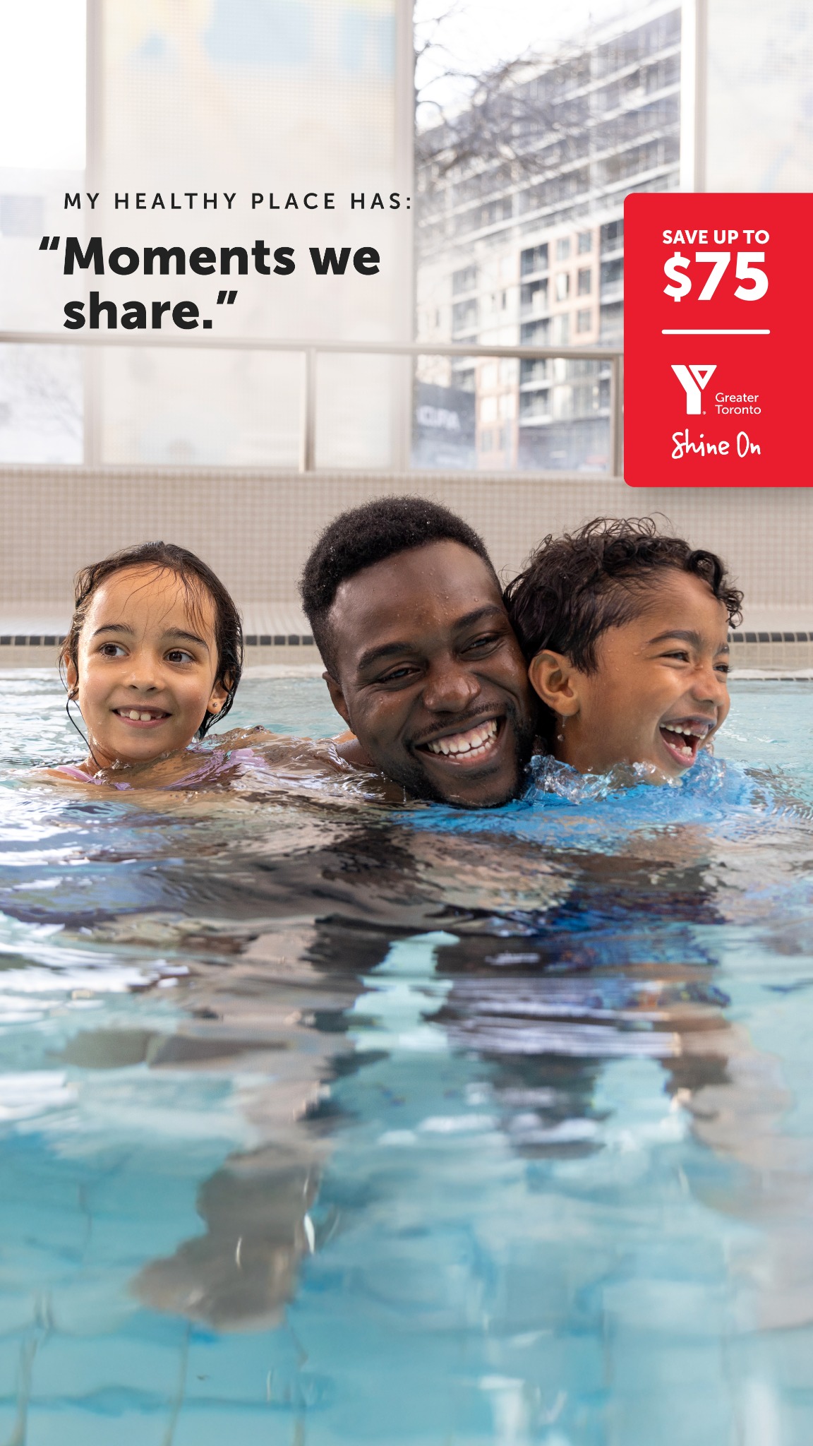 YMCA of Greater Toronto Facebook ad