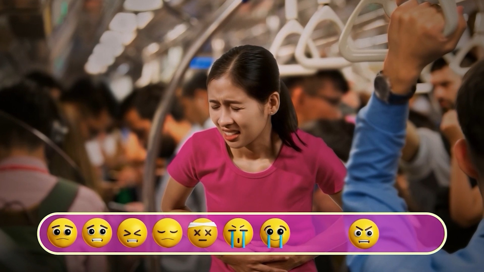 Midol Philippines Facebook ad: Kapag meron ka, nahihirapan ka mag-commute.