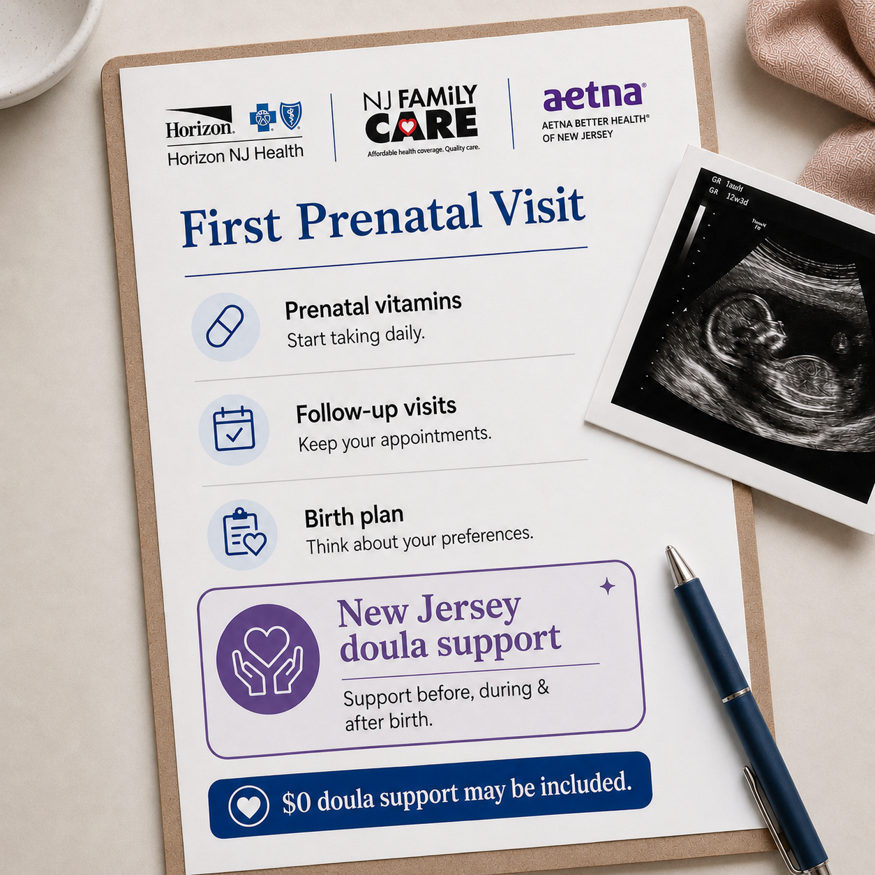 Flourish Maternity Care Facebook ad